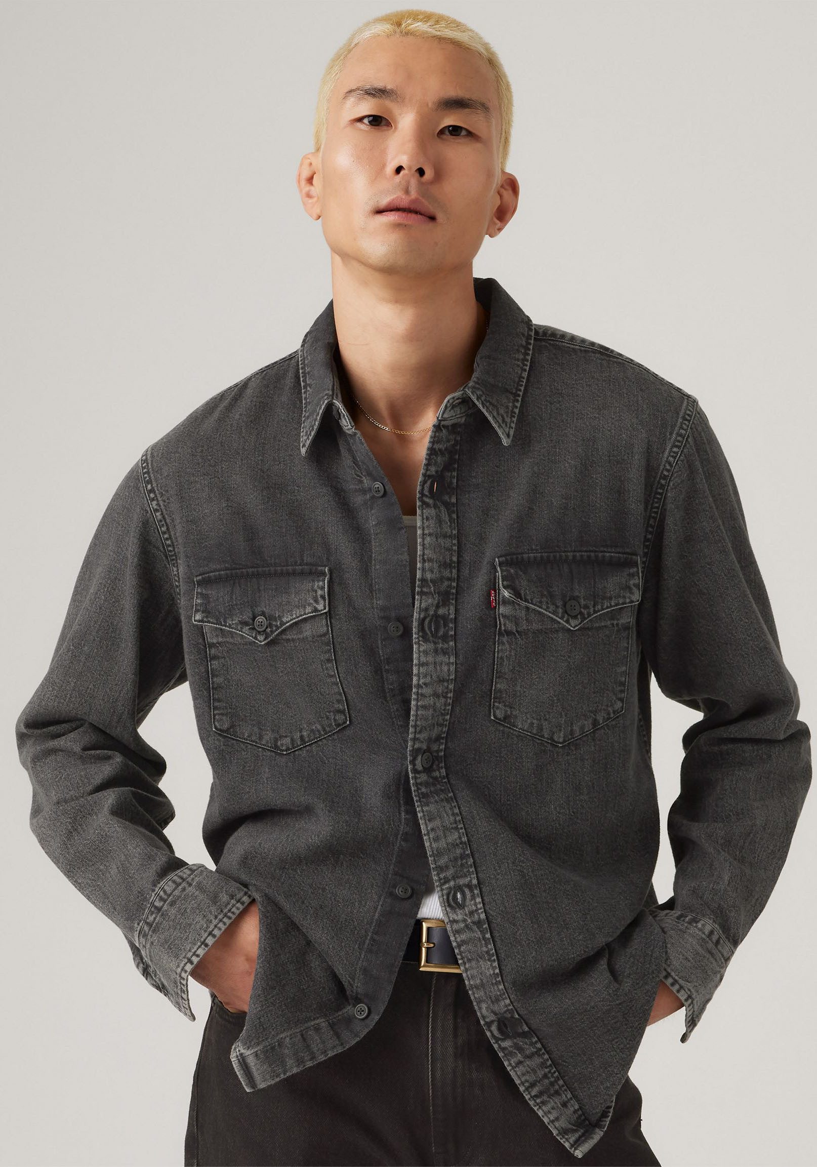 Levi's® Jeans overhemd RELAXED FIT WESTERN