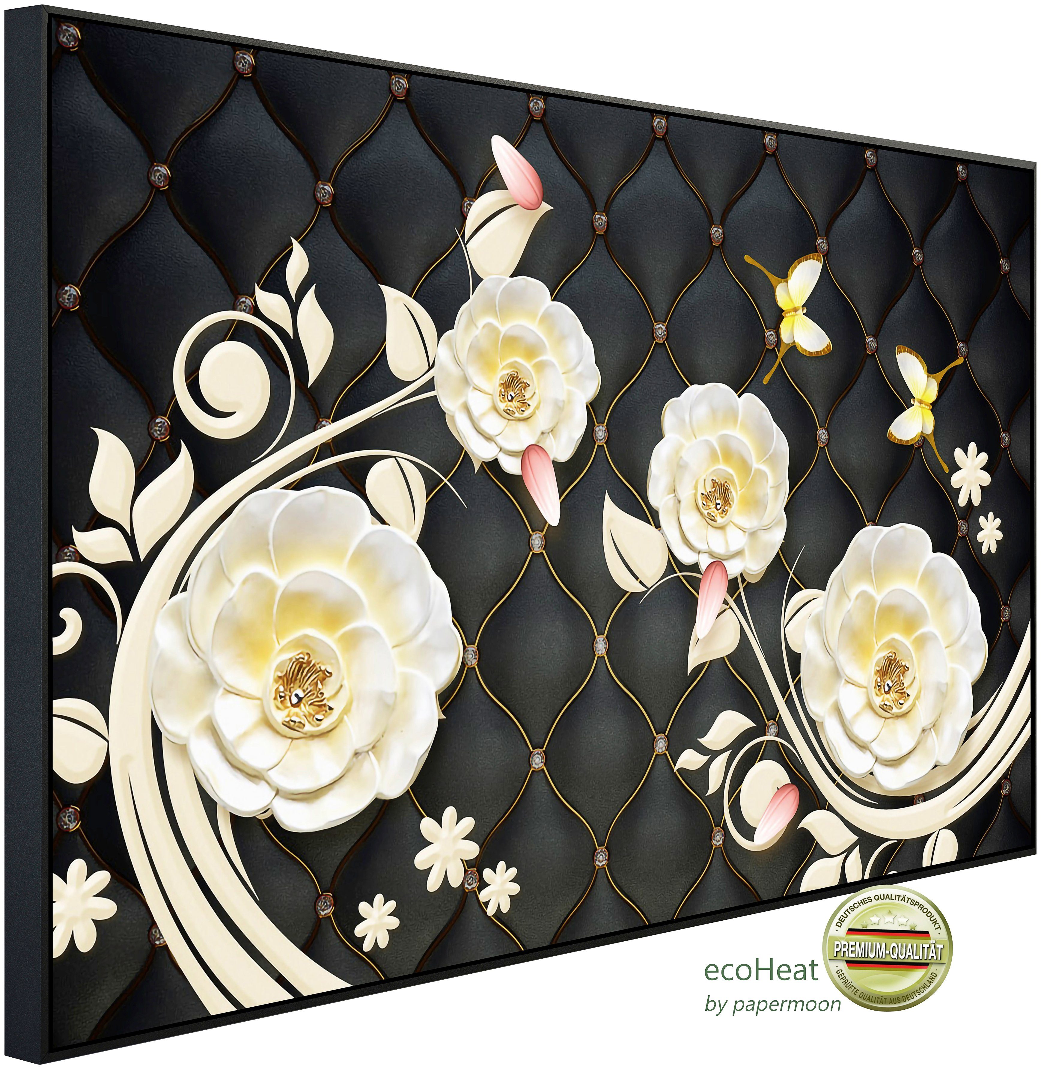 Papermoon Infraroodverwarming Motief met bloemen zeer aangename stralingswarmte verwarmingen multicolor