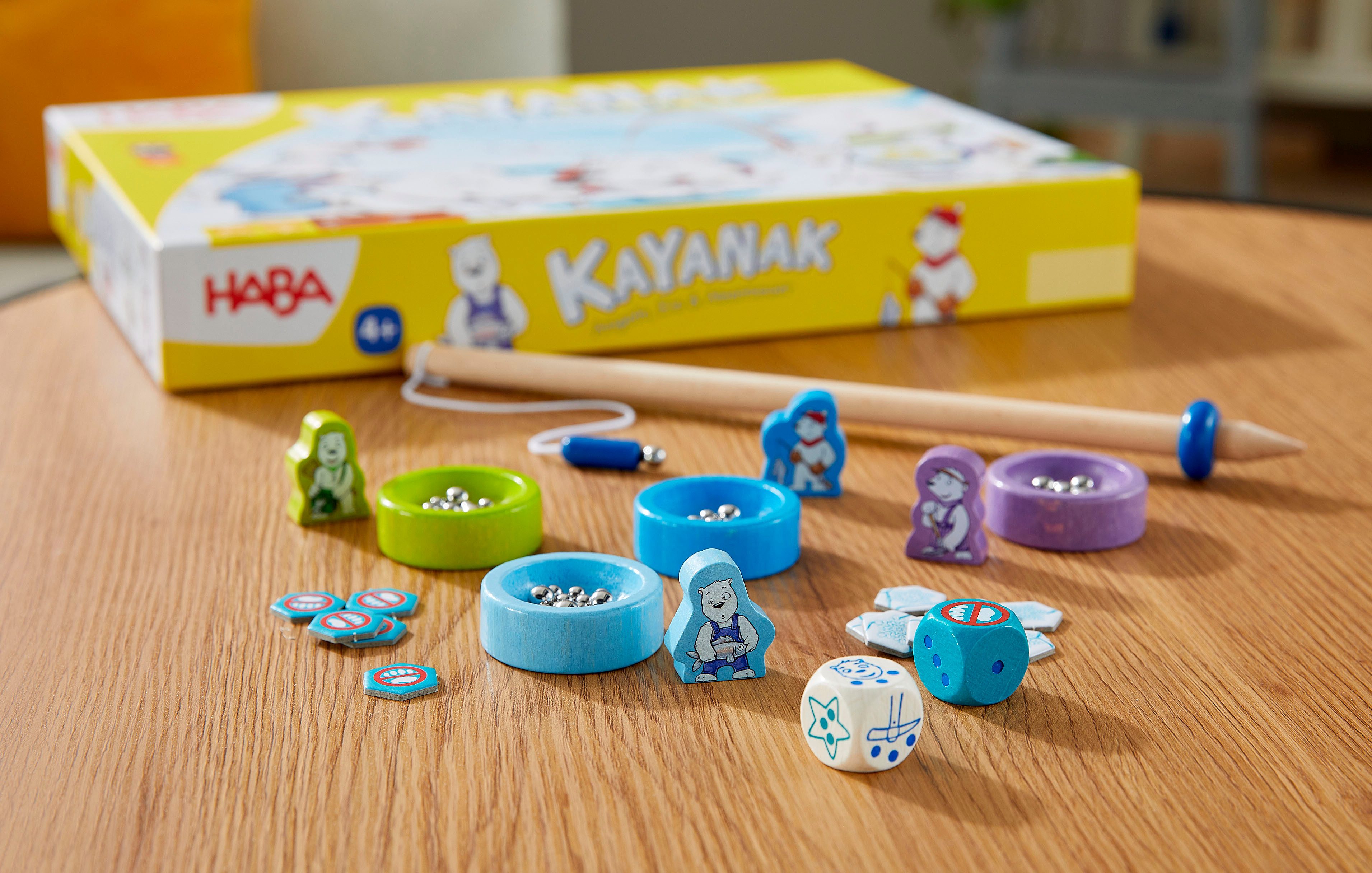 Haba Spel Kayanak - vissen, ijs en avontuur