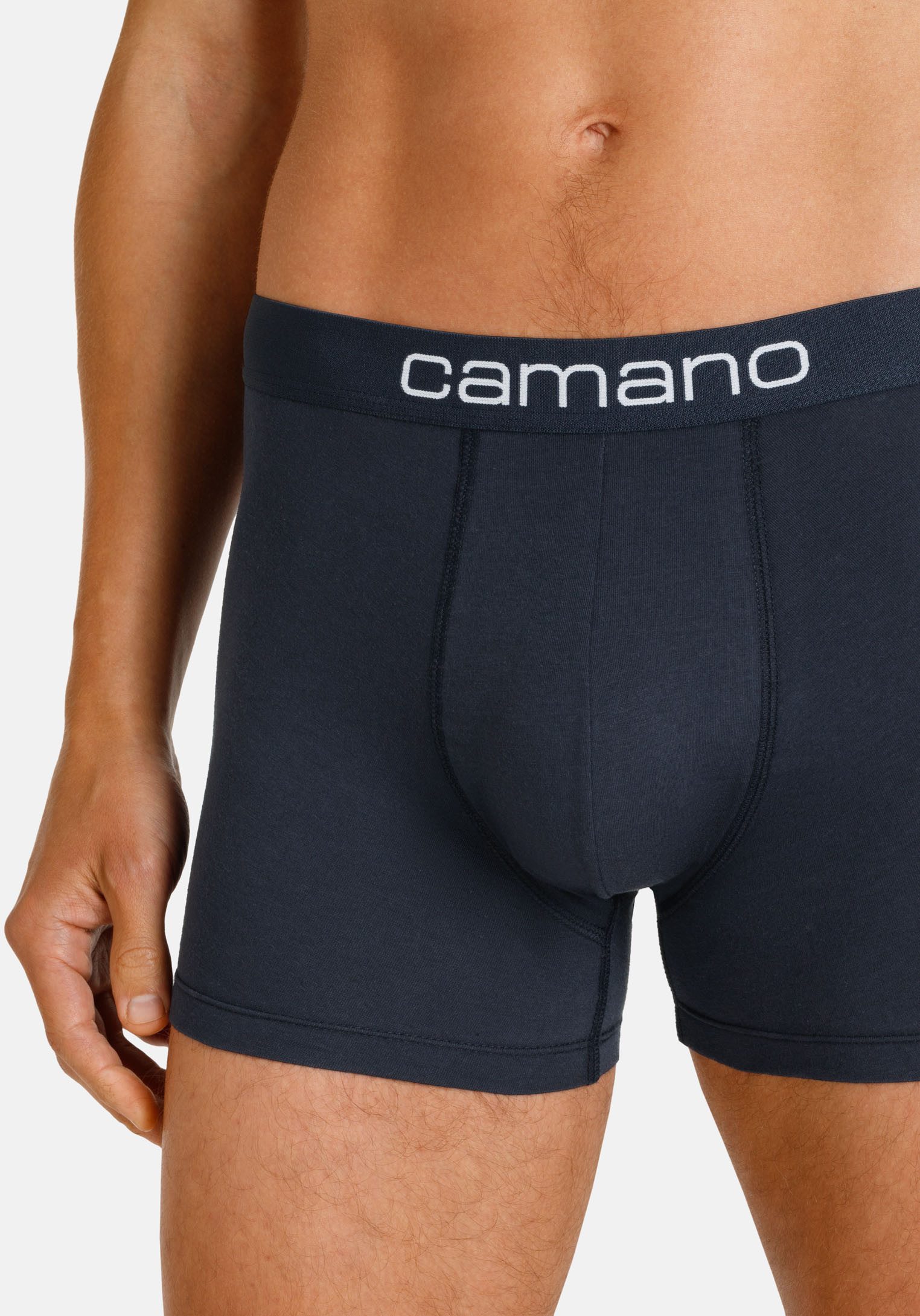 Camano Boxershort Comfort met elastische logoband (Set van 2)