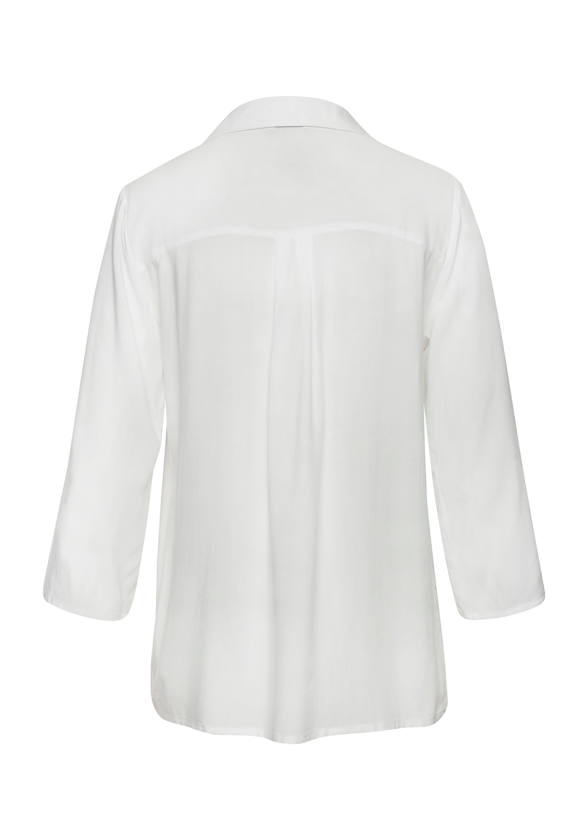 Lascana Blouse zonder sluiting met 3/4-mouwen, elegante damesblouse