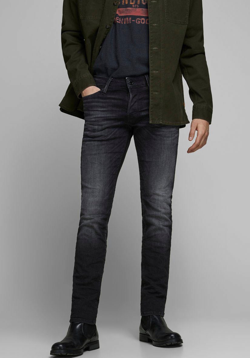Jack & Jones Slim fit jeans JJIGLENN JJICON JJ 619 50SPS NOOS heren slim fit jeans maat 34 zwart