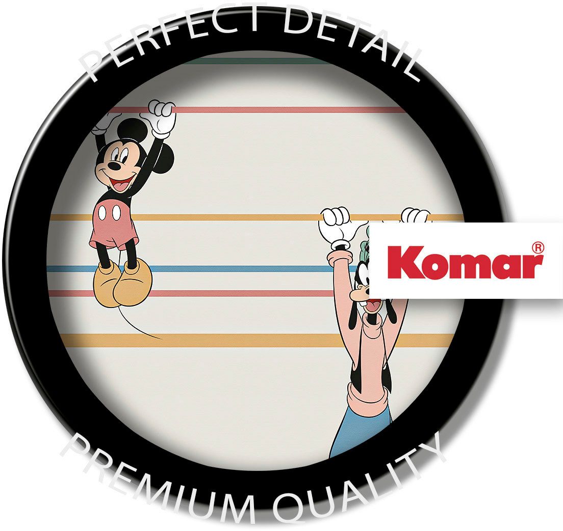 Komar Fotobehang Digitale print vlies - Mickey Hanging with Friends - Afmeting 300 x 250 cm (1 stuk)
