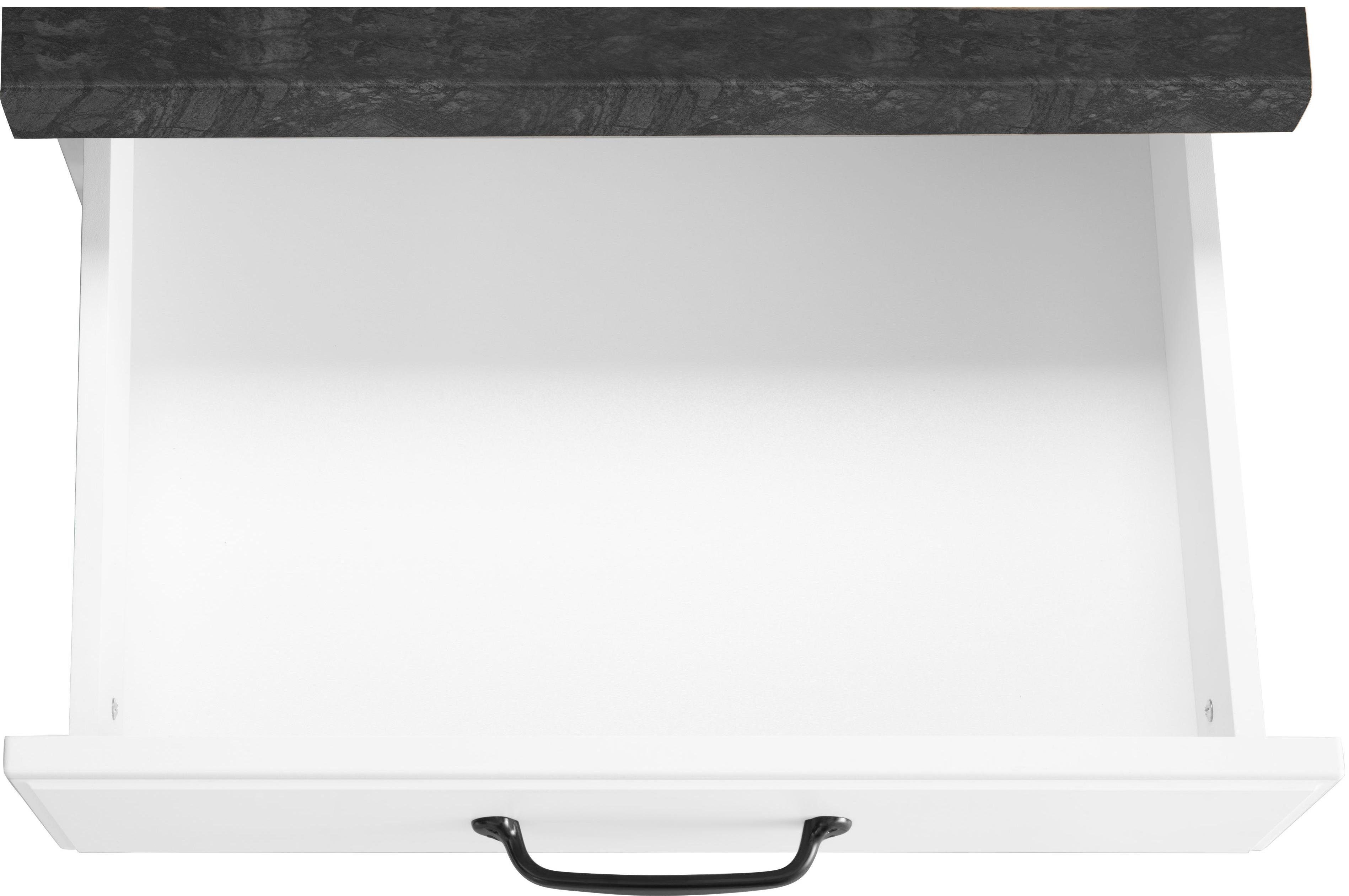 wiho Küchen Onderkast Erla 60 cm breed met vakkenfront