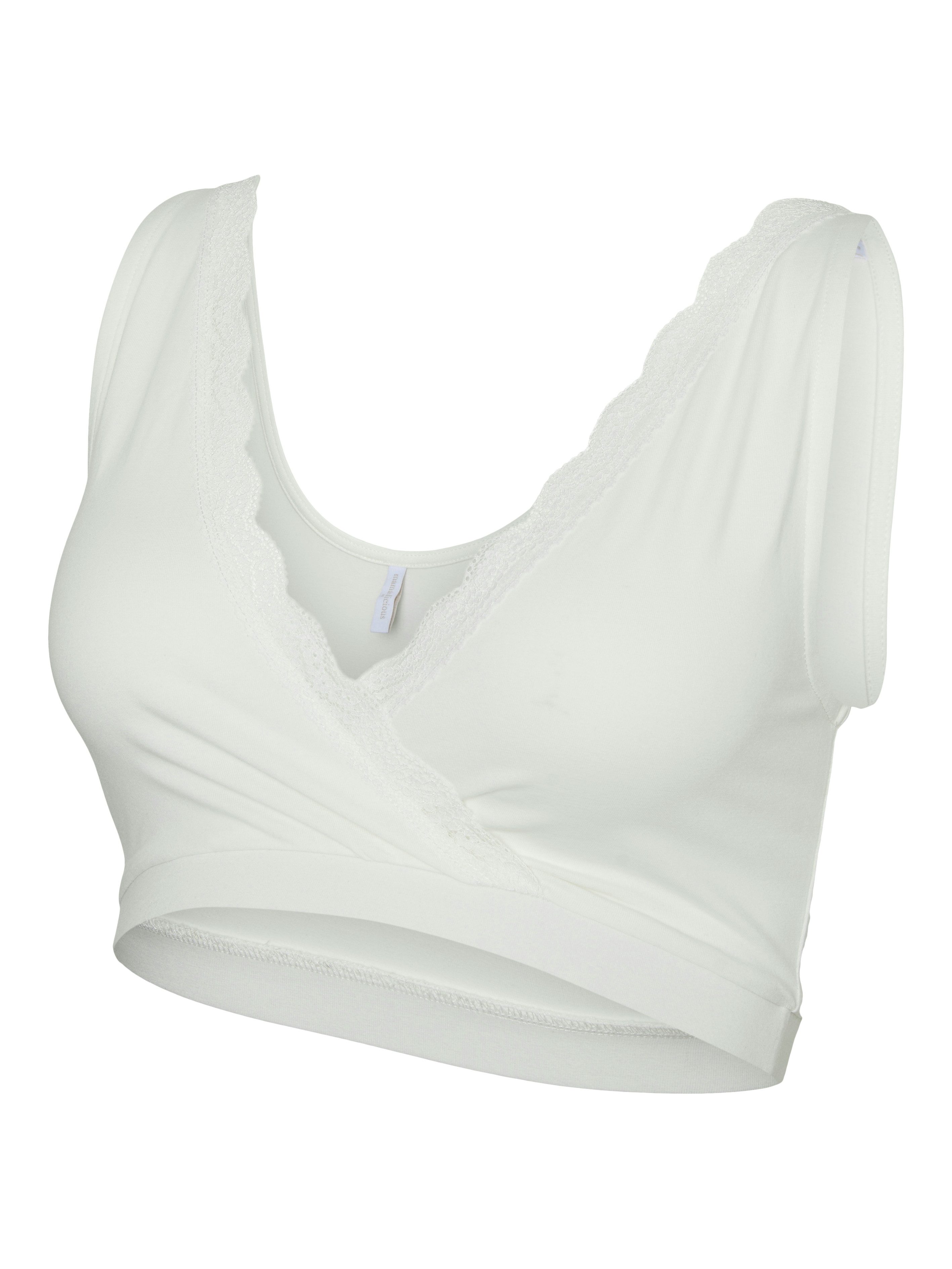 Mamalicious Bustier MLHELENA CROSSY LACE BRA 2F 2-P NOOS (set, 2-delig)