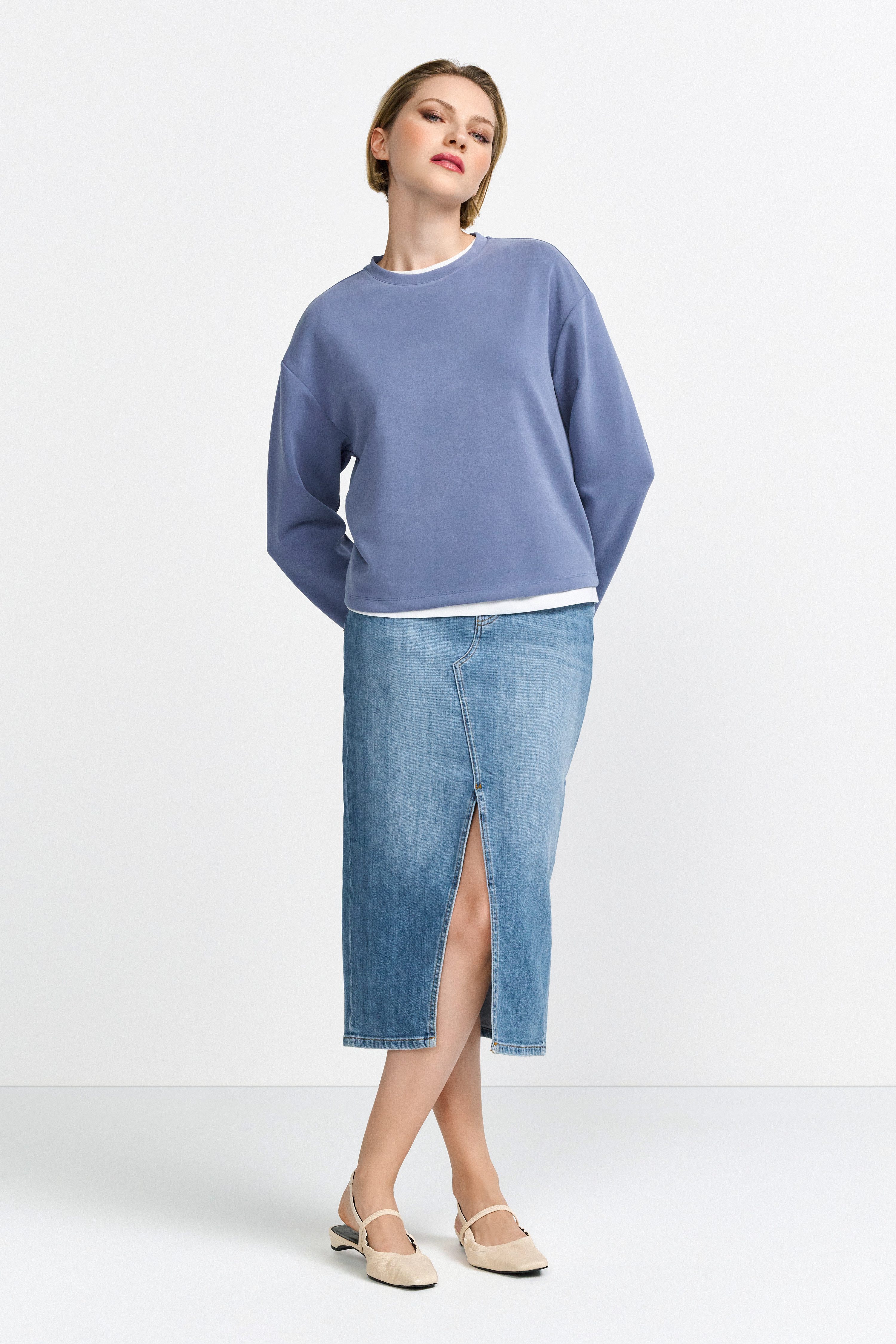 Rich & Royal Sweatshirt 2409 T Peach Crew