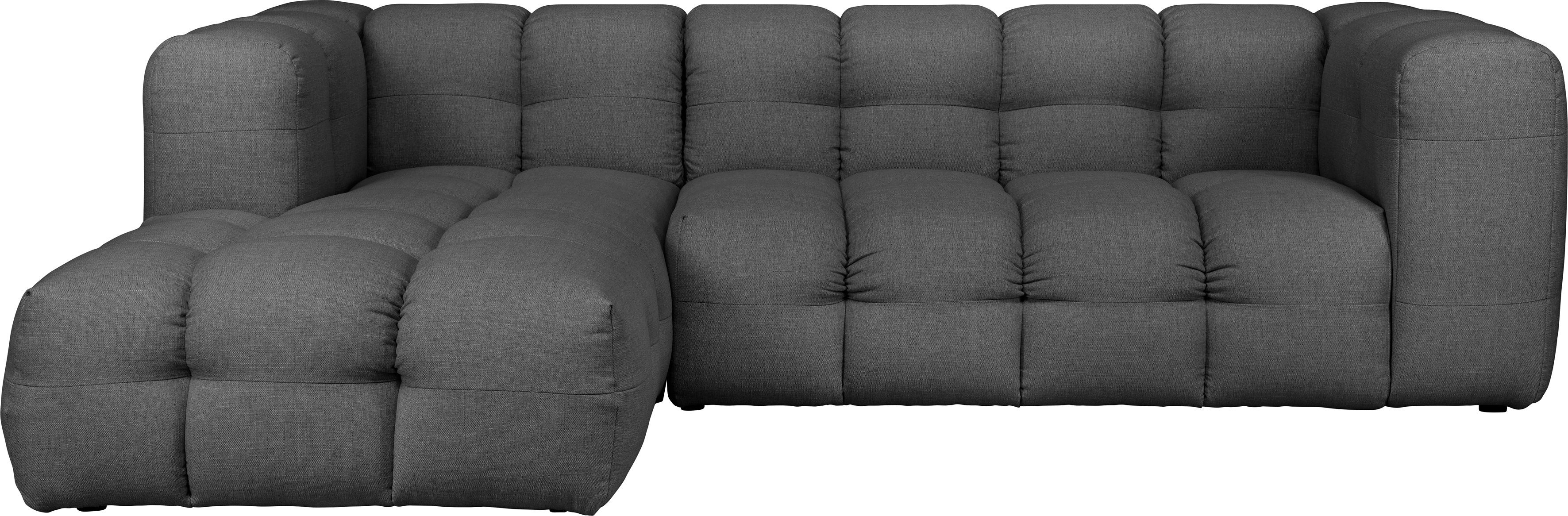 LeGer Home by Lena Gercke Hoekbank TALISHA L-vorm designerbank, moderne quilt, B/D/H: 276/178/75 cm