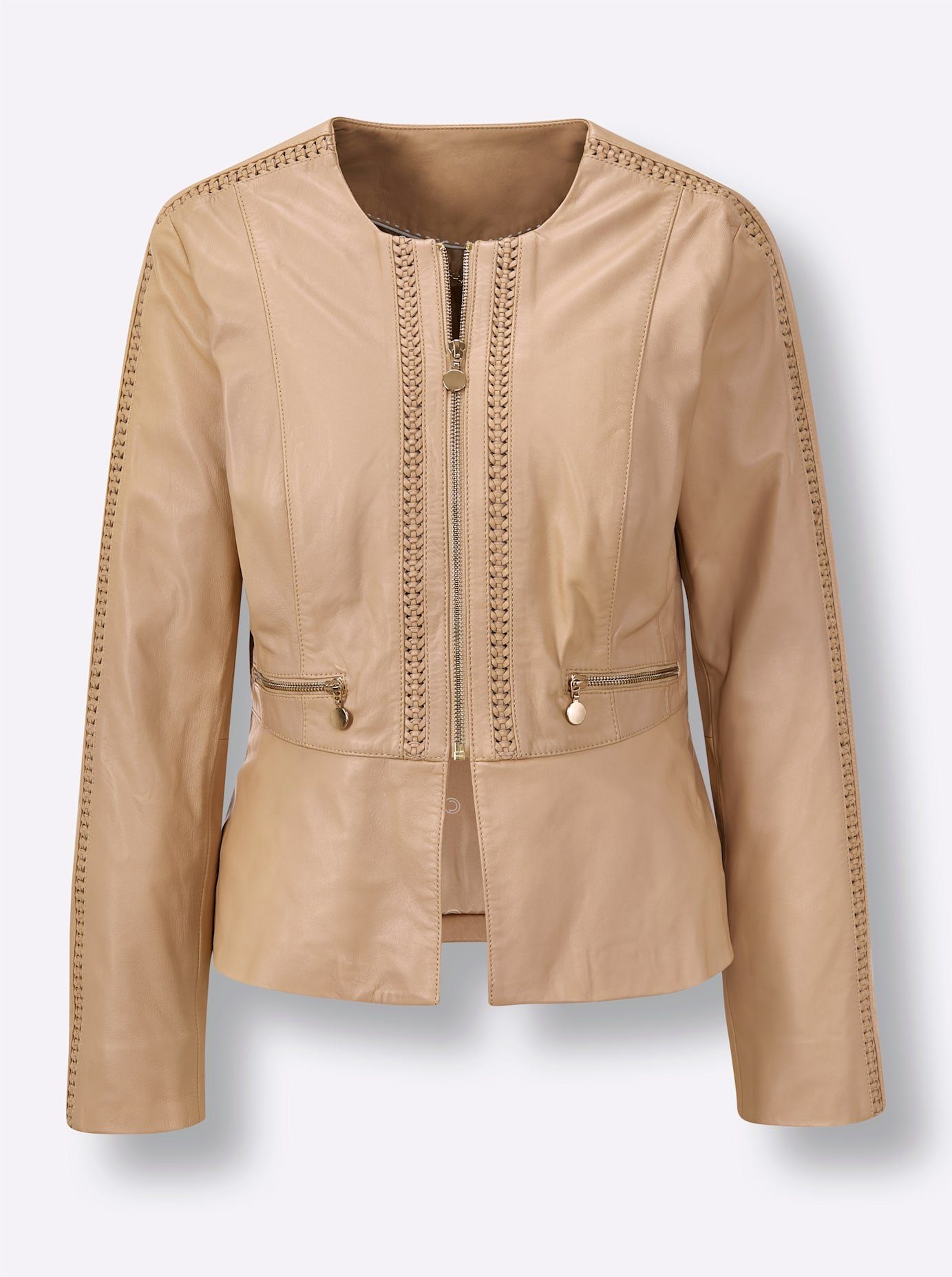 CREATION L PREMIUM Leren blazer Lamsnappa-leren blazer