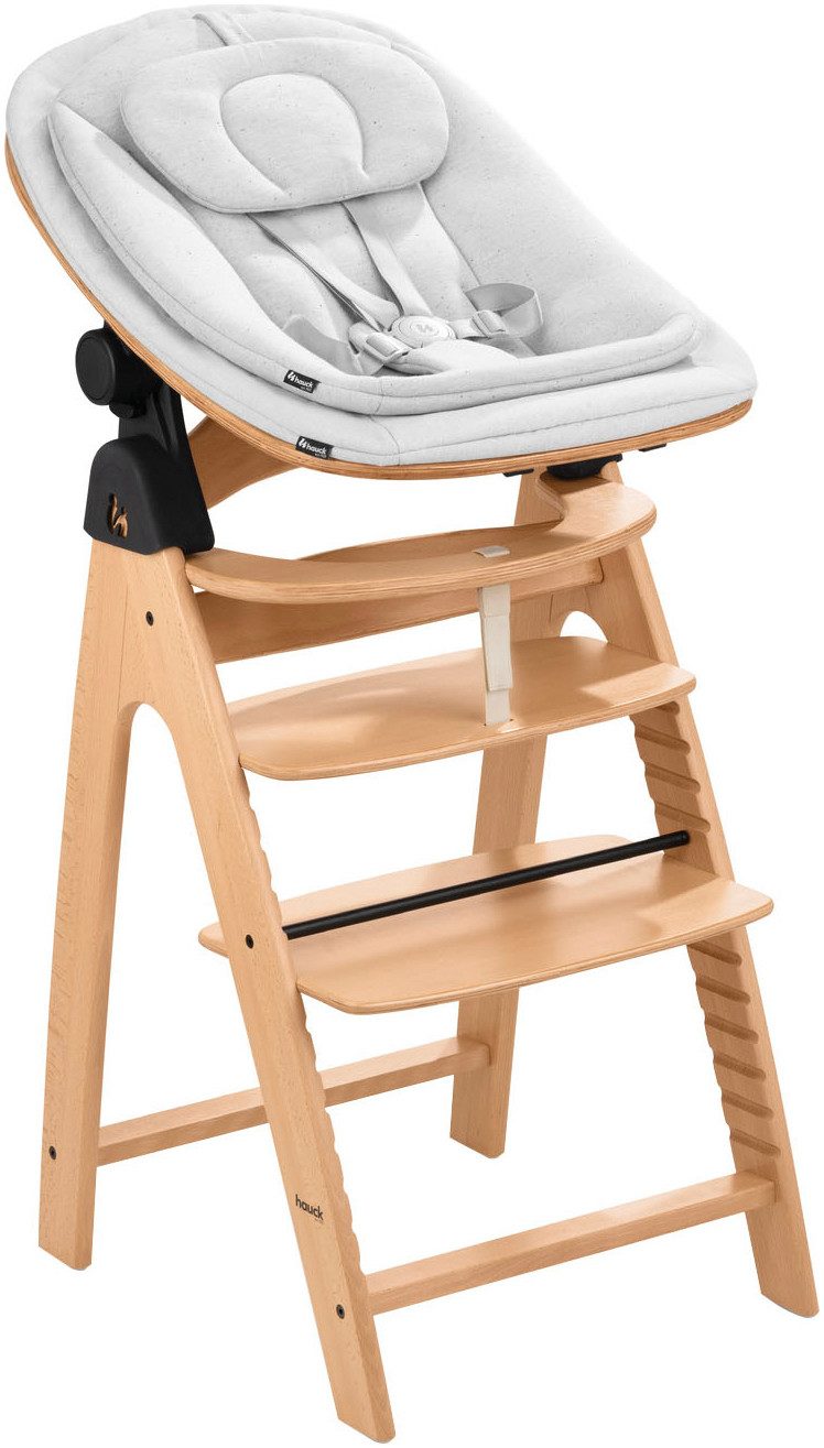 Hauck Opzet voor de kinderstoel Eco Bouncer inclusief schommelbasis en alpha-adapter, fsc® - beschermt bossen wereldwijd