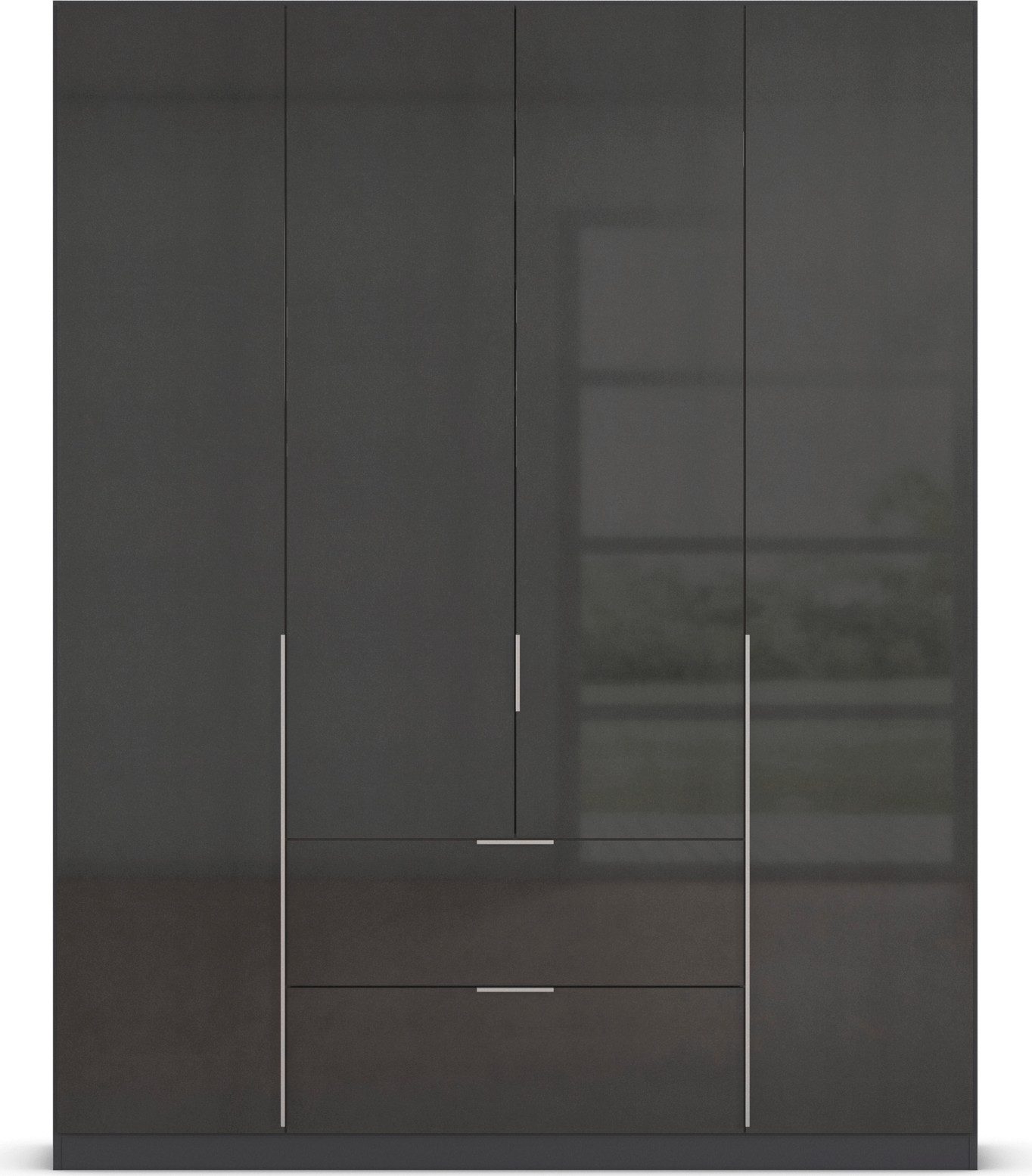 rauch Draaideurkast Kledingkast kast garderobe AGORDO met decor- of hoogglansfront