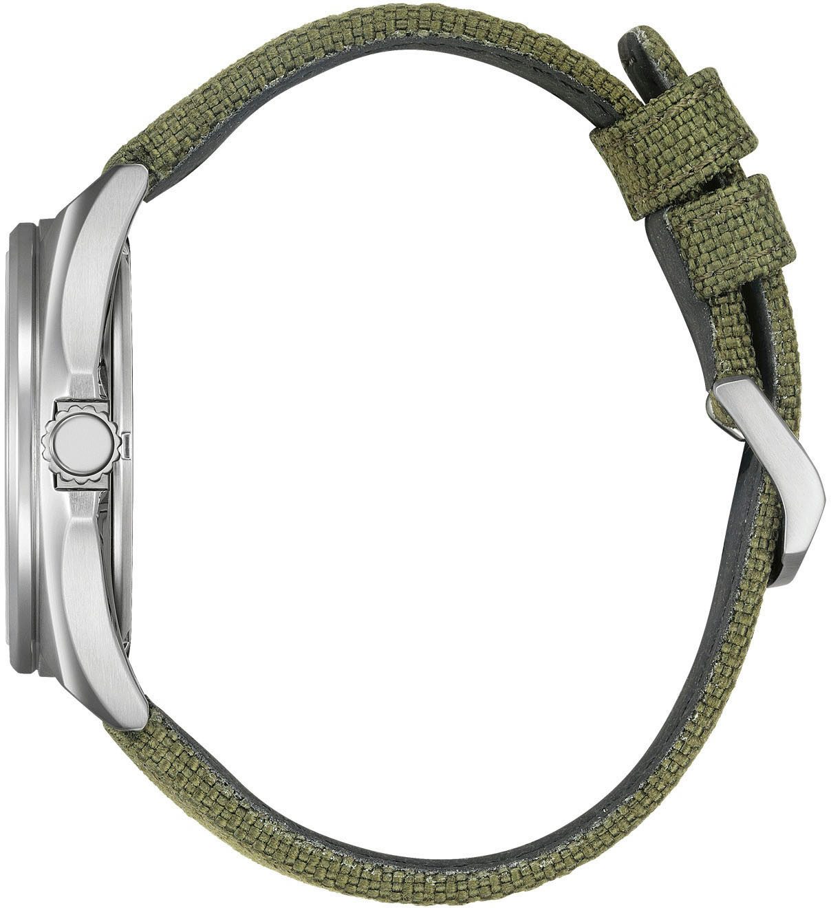 Citizen Solarhorloge Polshorloge, herenhorloge, analoog, dag, batterijontladingsindicator