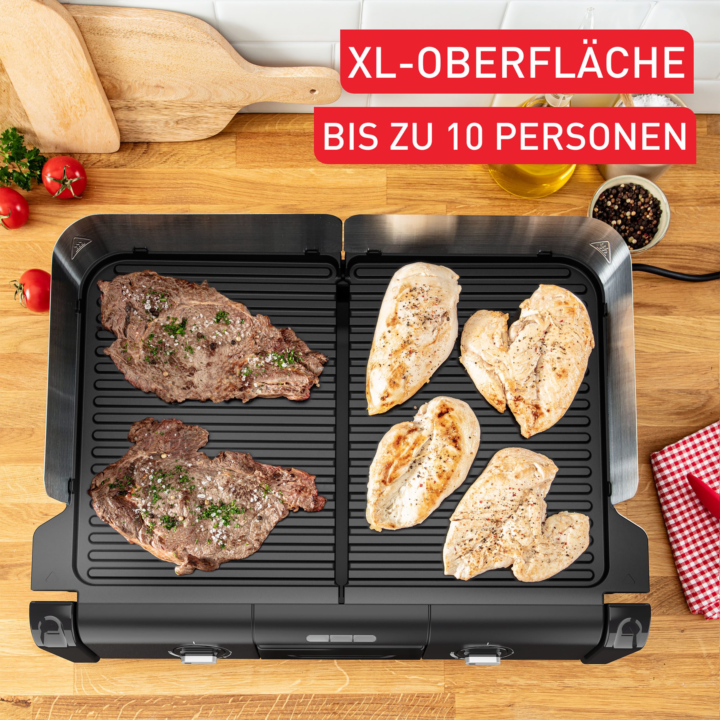 Tefal Tafelgrill TG800N Family-Grill