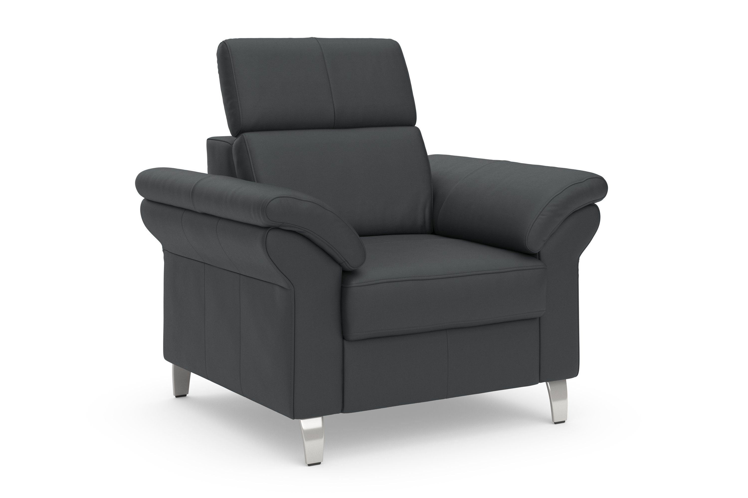 sit&more Fauteuil Arngast met binnenvering en verstelbare hoofdsteun