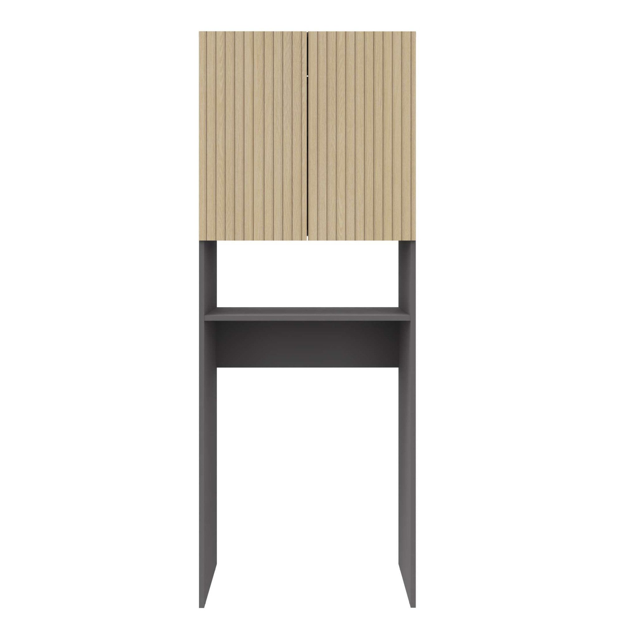 Home affaire Kast voor wasmachine Wisla met 2 deuren, breedte 68 cm, hoogte 180 cm