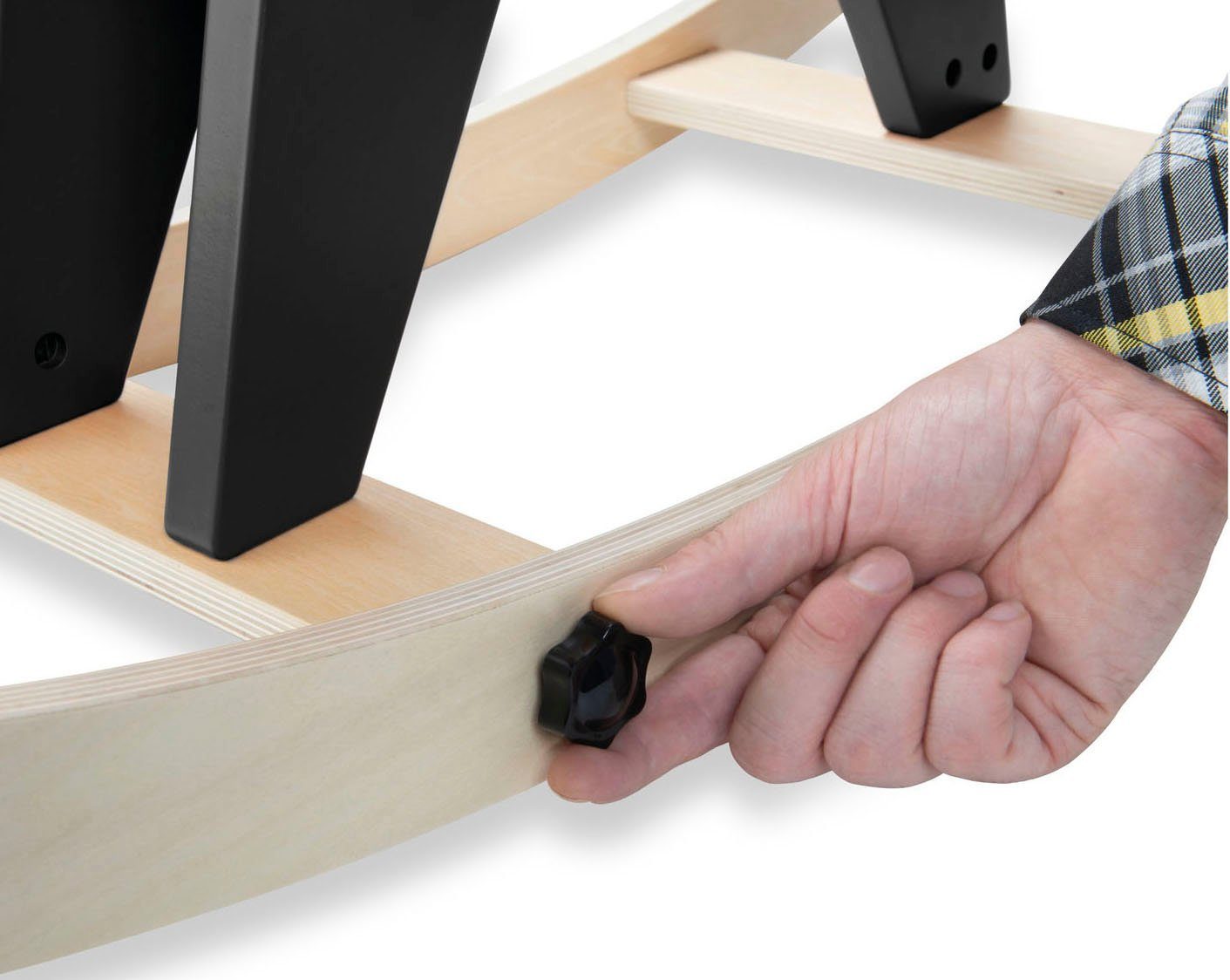 Hauck Schommeldier Rock N Swing Zebra FSC®- beschermt bos - wereldwijd