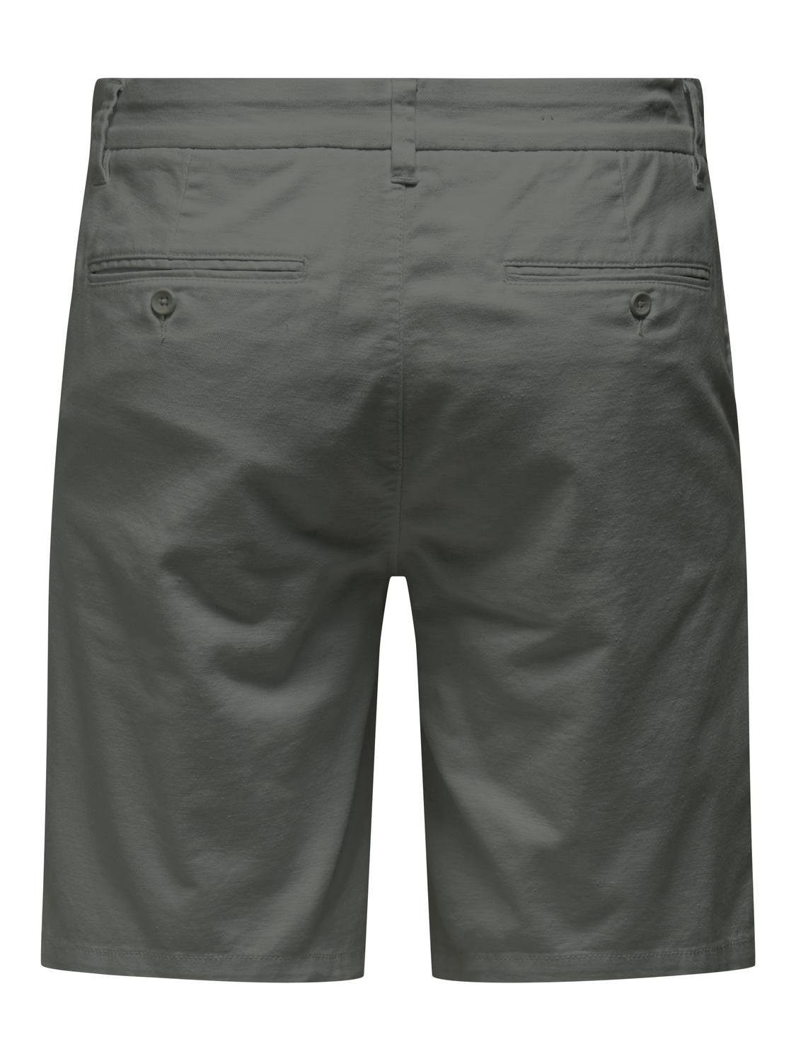 ONLY & SONS Chino-short ONSMARK 0011 COTTON LINEN SHORTS NOOS