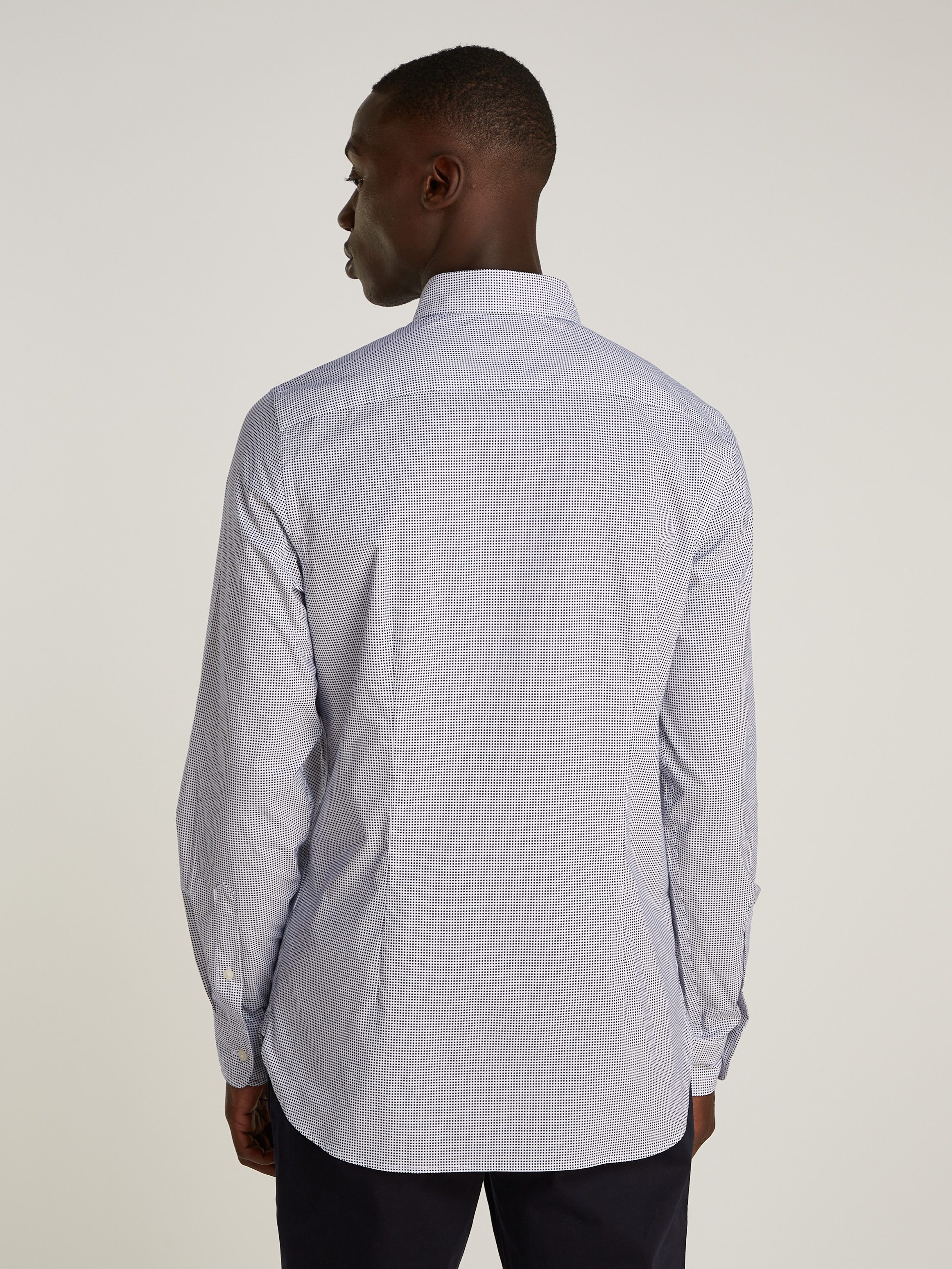 Tommy Hilfiger Businessoverhemd MICRO PRINT SF SHIRT