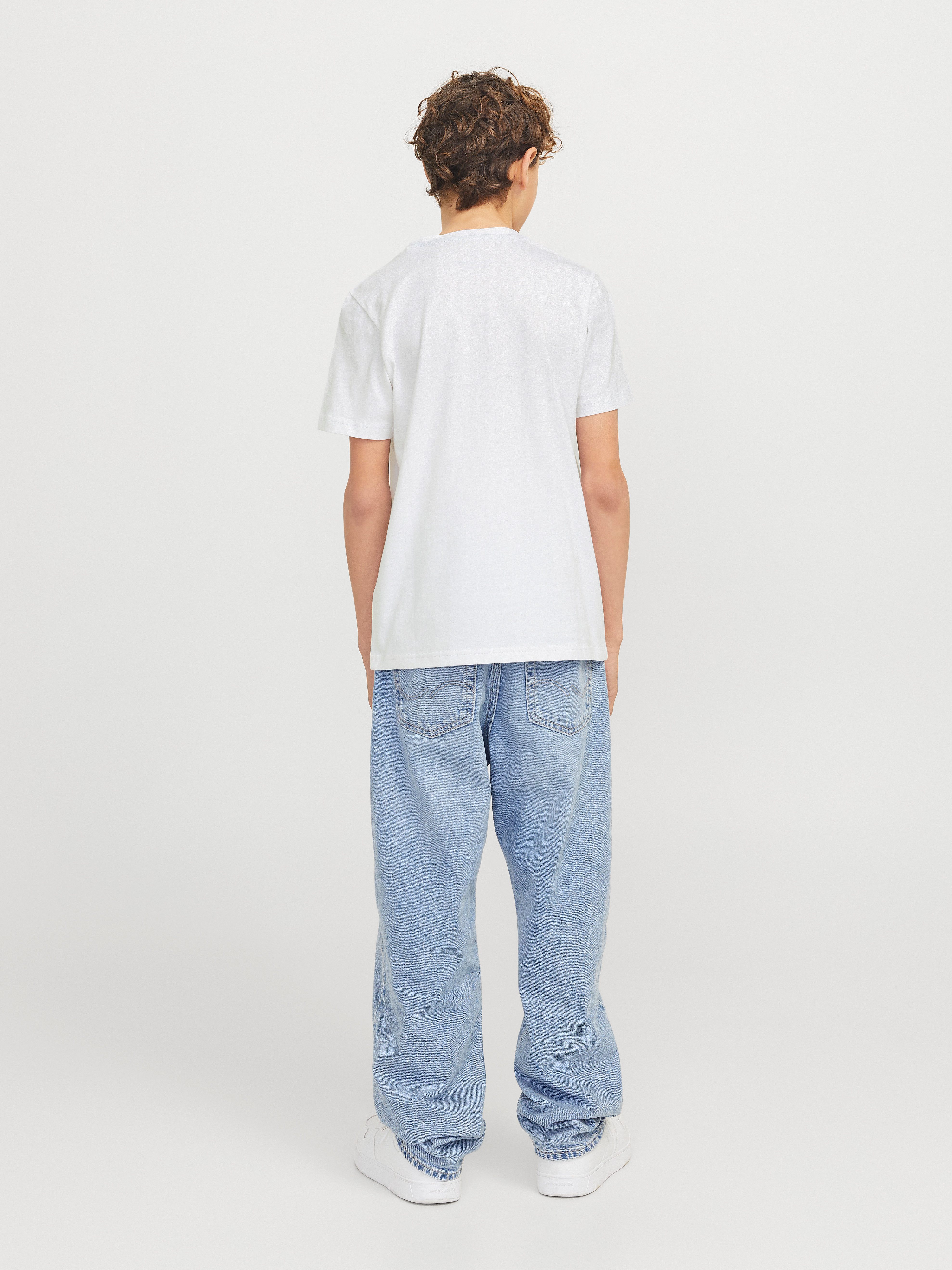 Jack & Jones Junior T-shirt JJCOLTON TEE SS CREW NECK JNR
