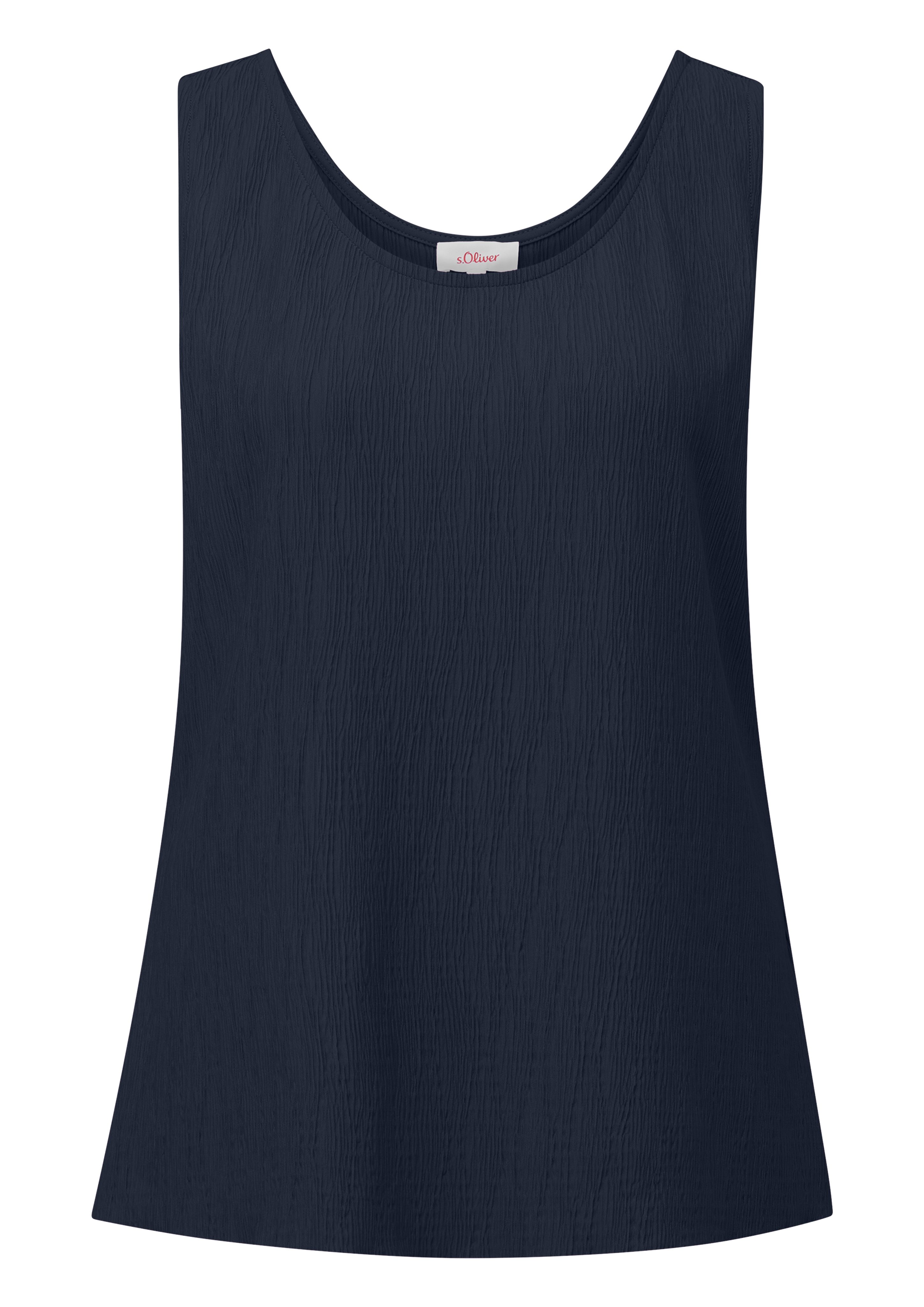 s.Oliver Shirttop met open zoom