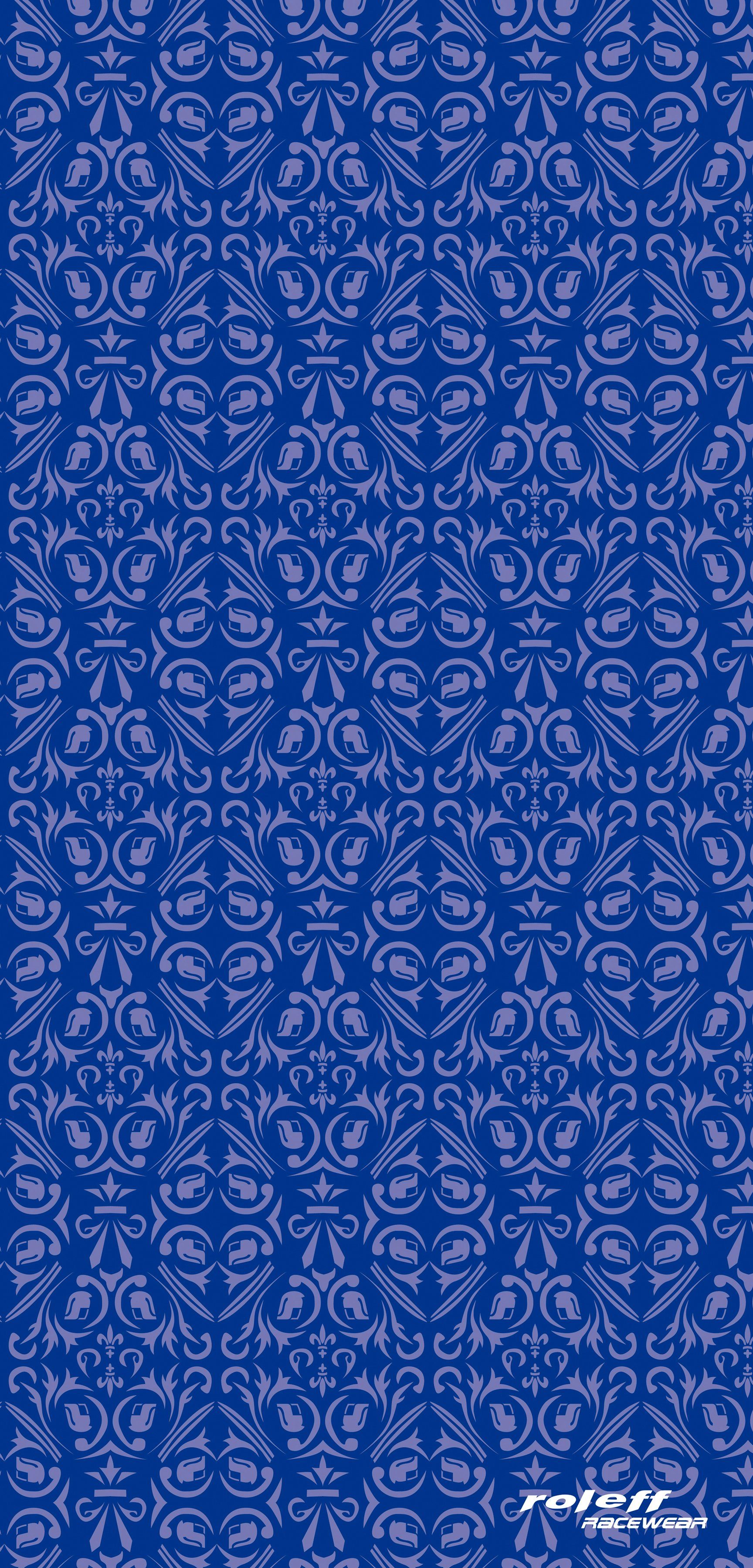 roleff Multifunctioneel sjaaltje Sjaal nekwarmers maat M blauw