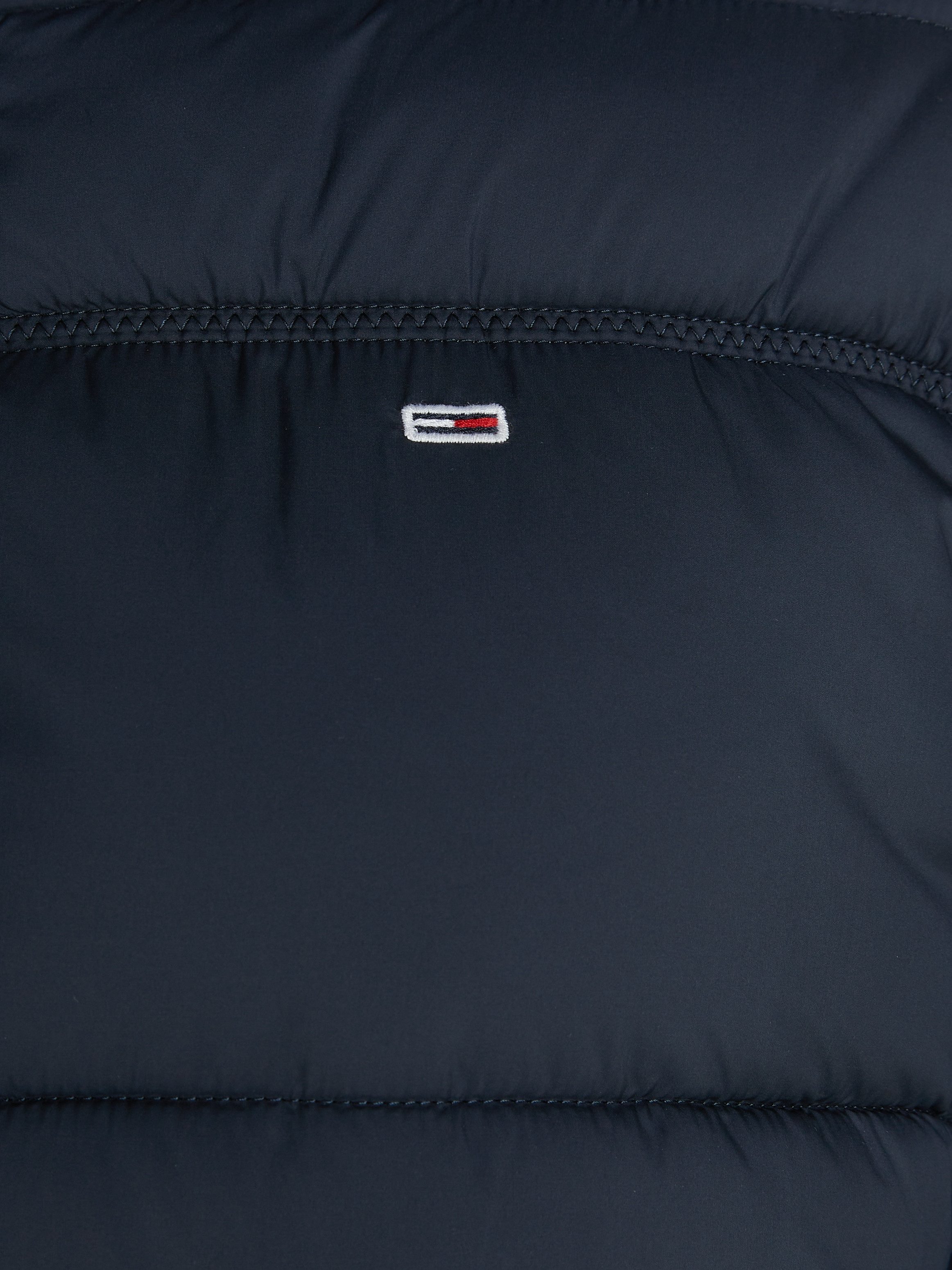 TOMMY JEANS Gewatteerde jas met een logo-opschrift