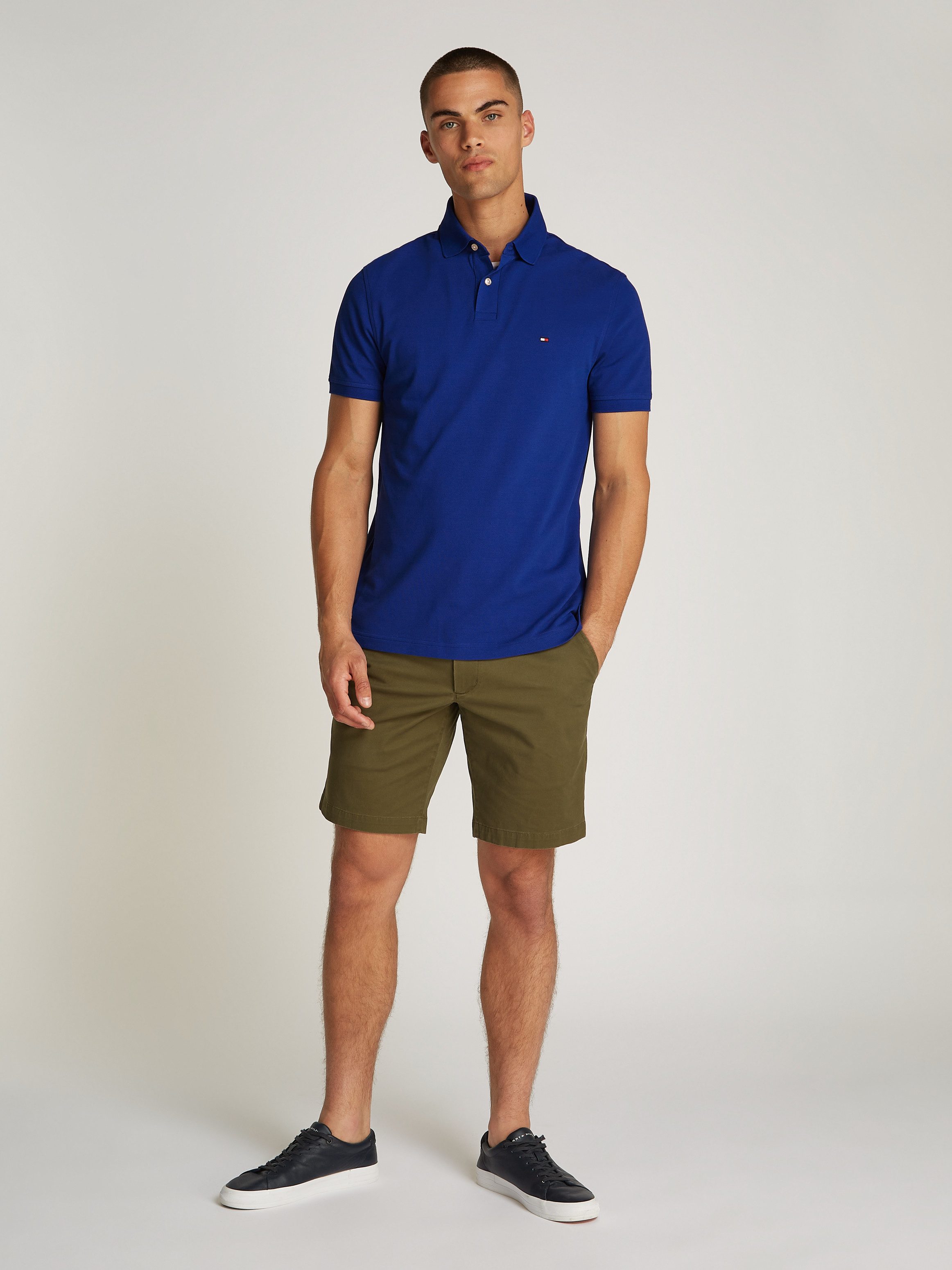 Tommy Hilfiger Poloshirt 1985 REGULAR POLO van hoogwaardige katoen-piqué-kwaliteit