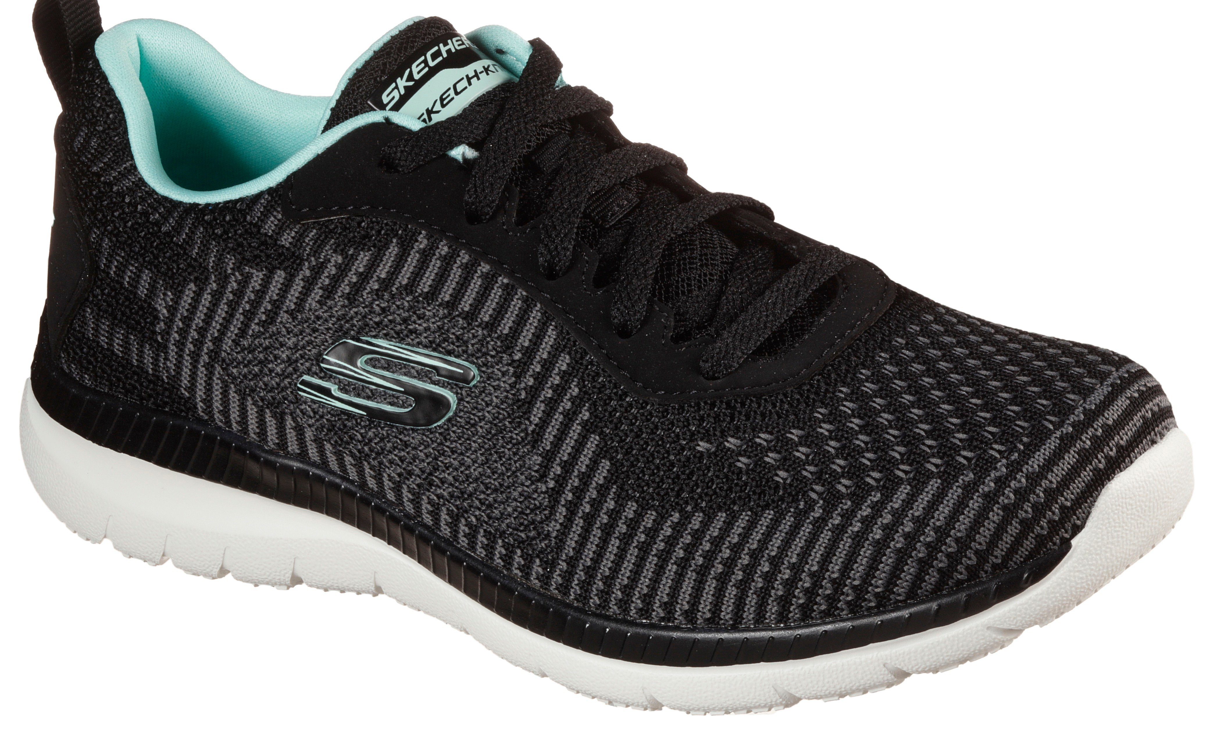 Skechers Sneakers BOUNTIFUL-PURIST in tricot-look