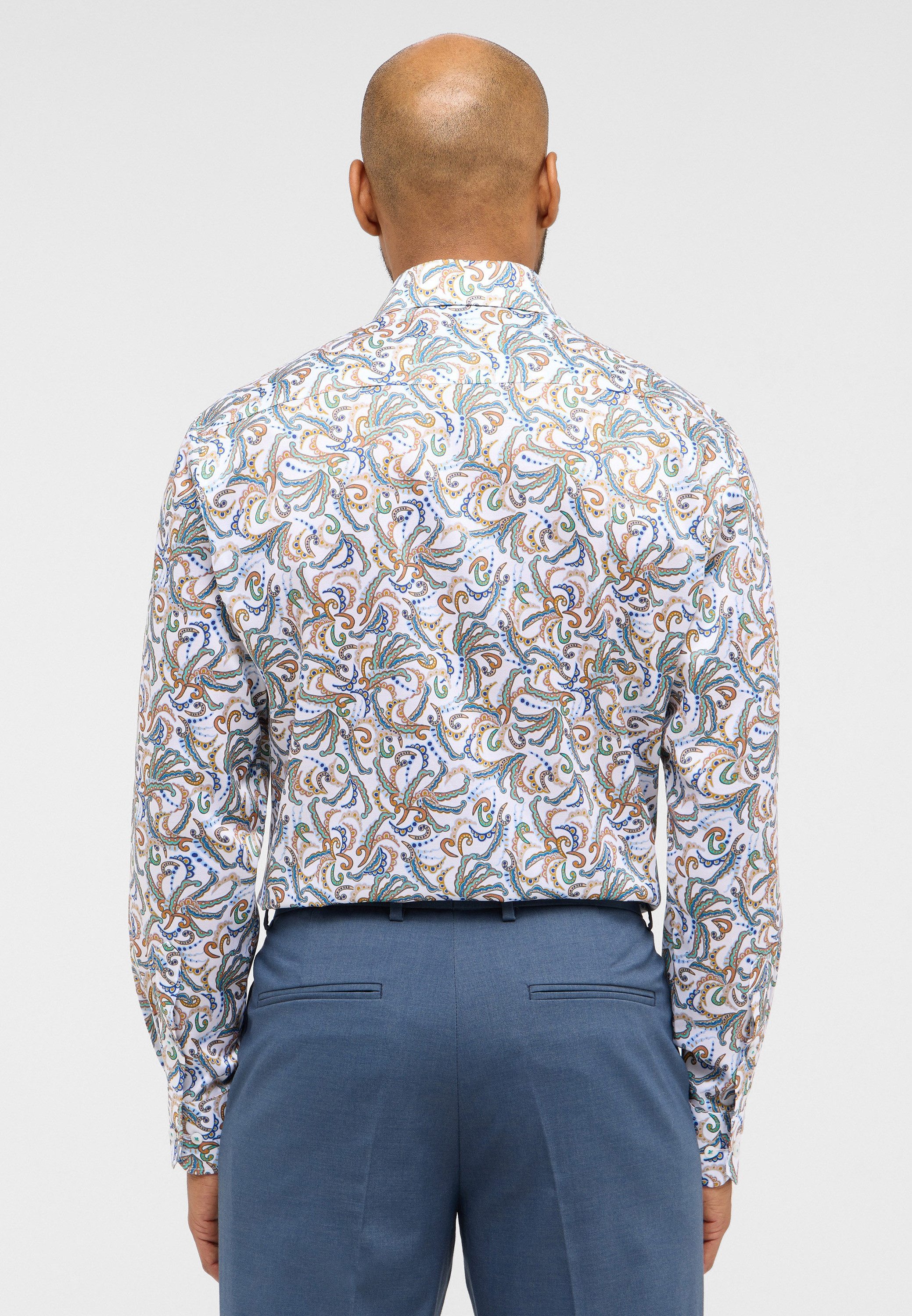 Eterna Overhemd met lange mouwen MODERN FIT EASY IRON (gemakkelijk te strijken)