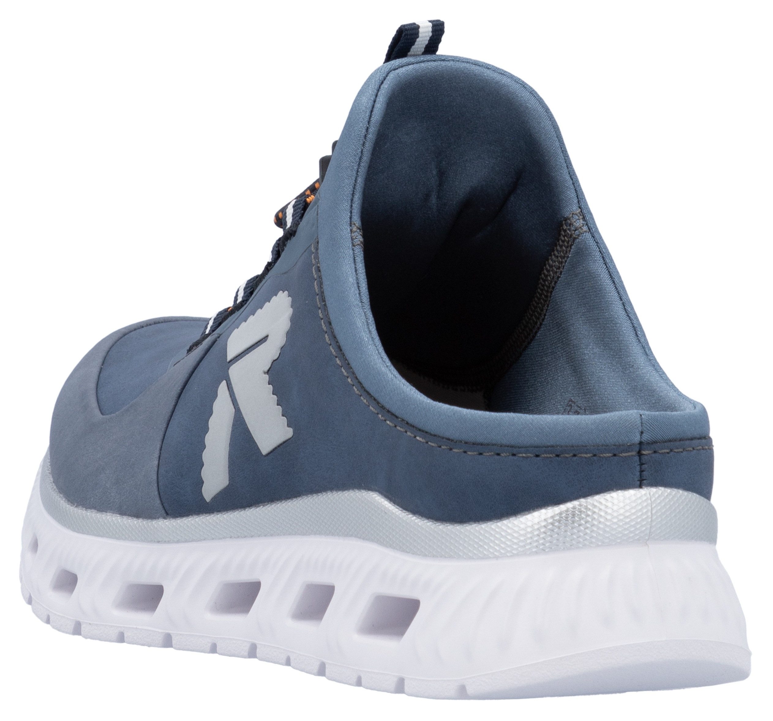 RIEKER Sport Clogs , instapschoen, sabotschoen, sneaker met aangebrachte snel sluiting