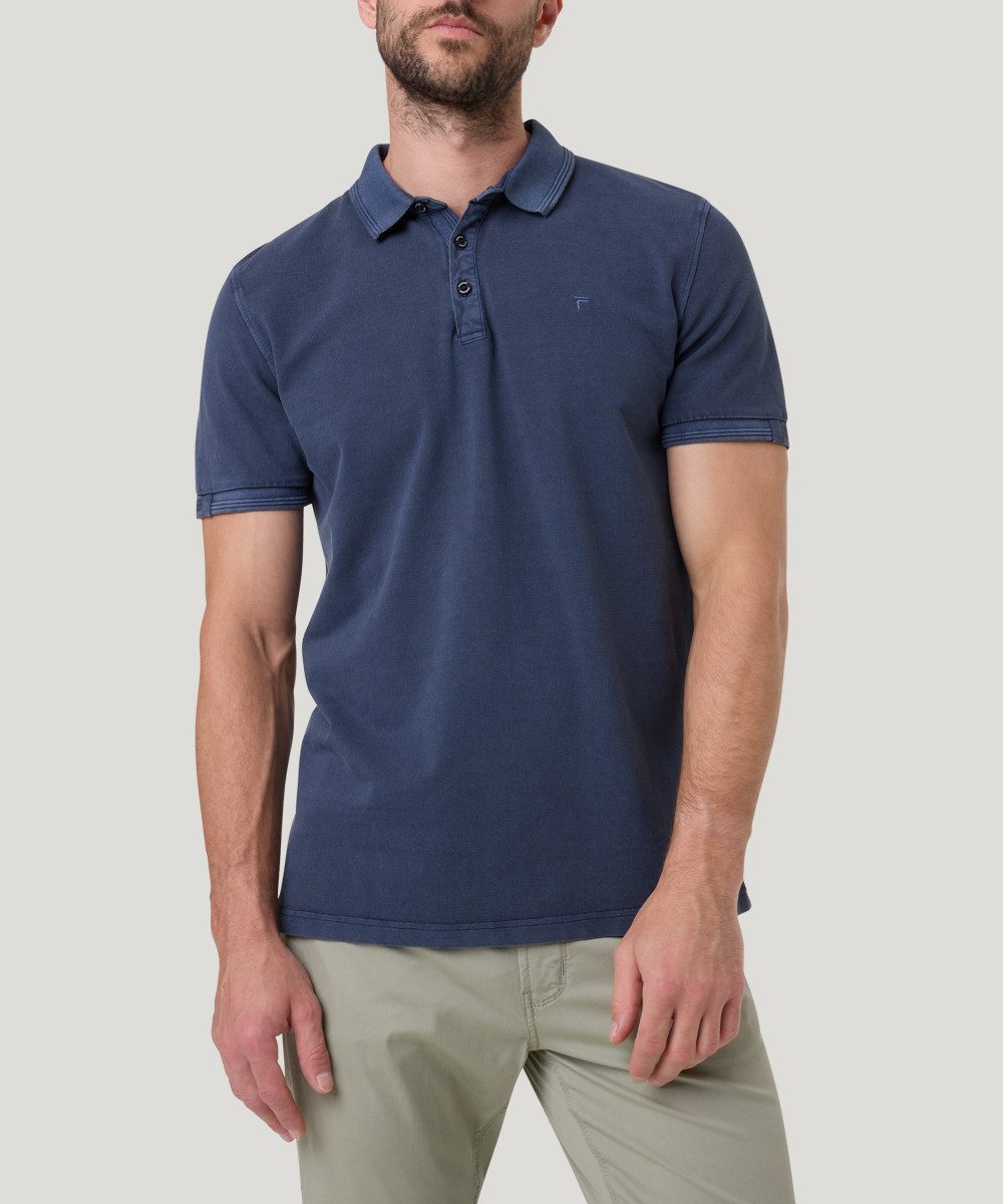 Pioneer Authentic Jeans Poloshirt met geborduurd logo