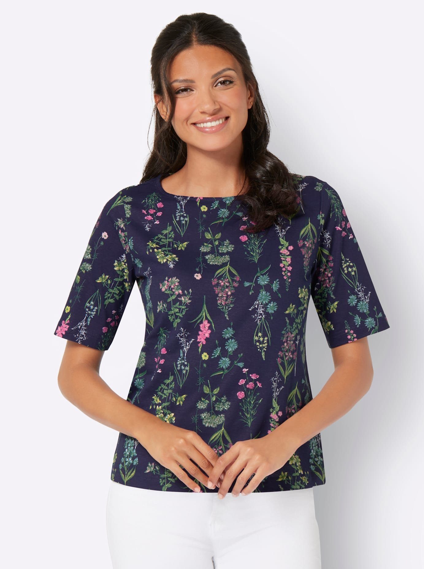 Classic Basics Shirt met korte mouwen (1-delig)