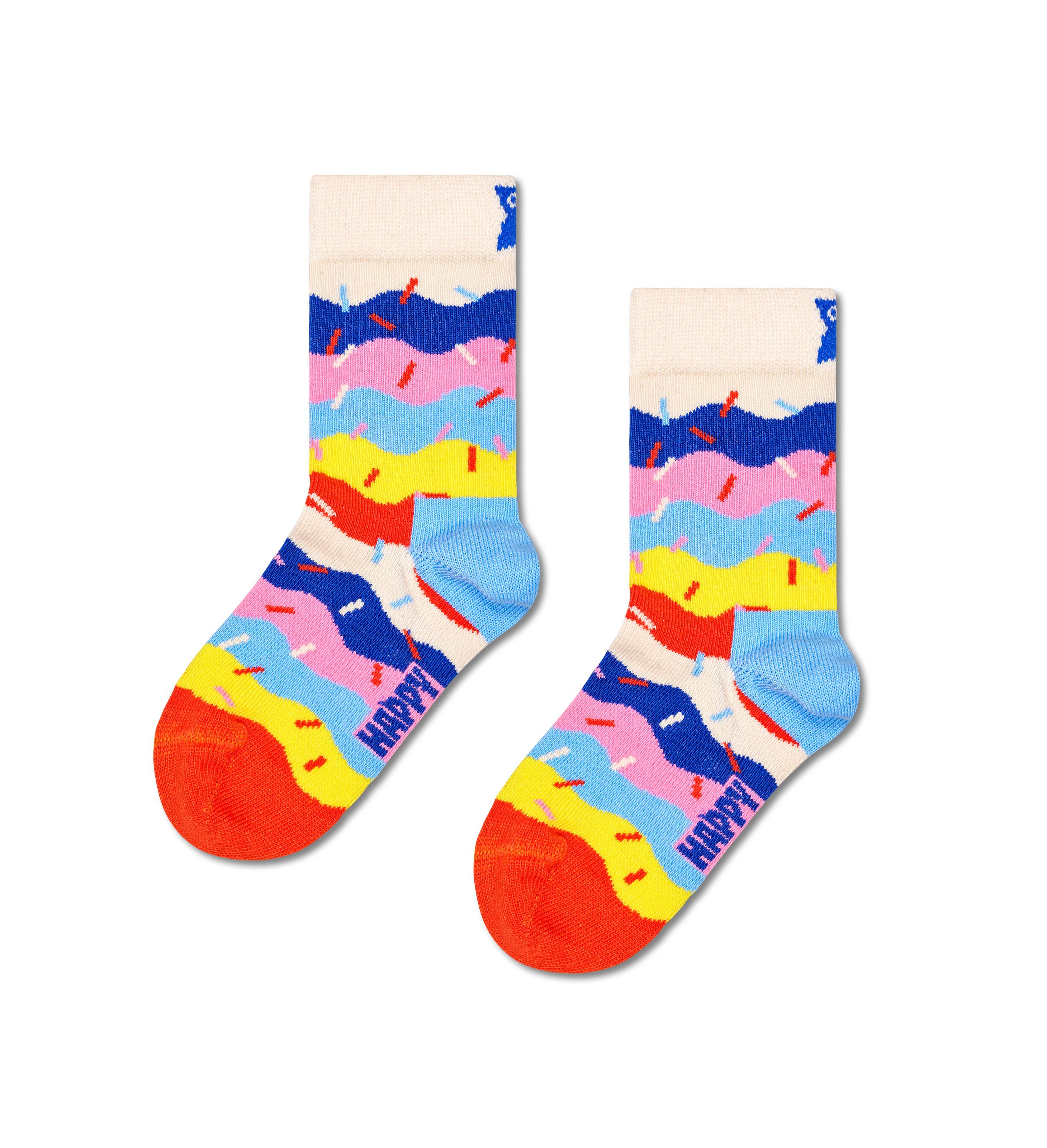 Happy Socks Sokken Verjaardagscadeauset (Set van 3)