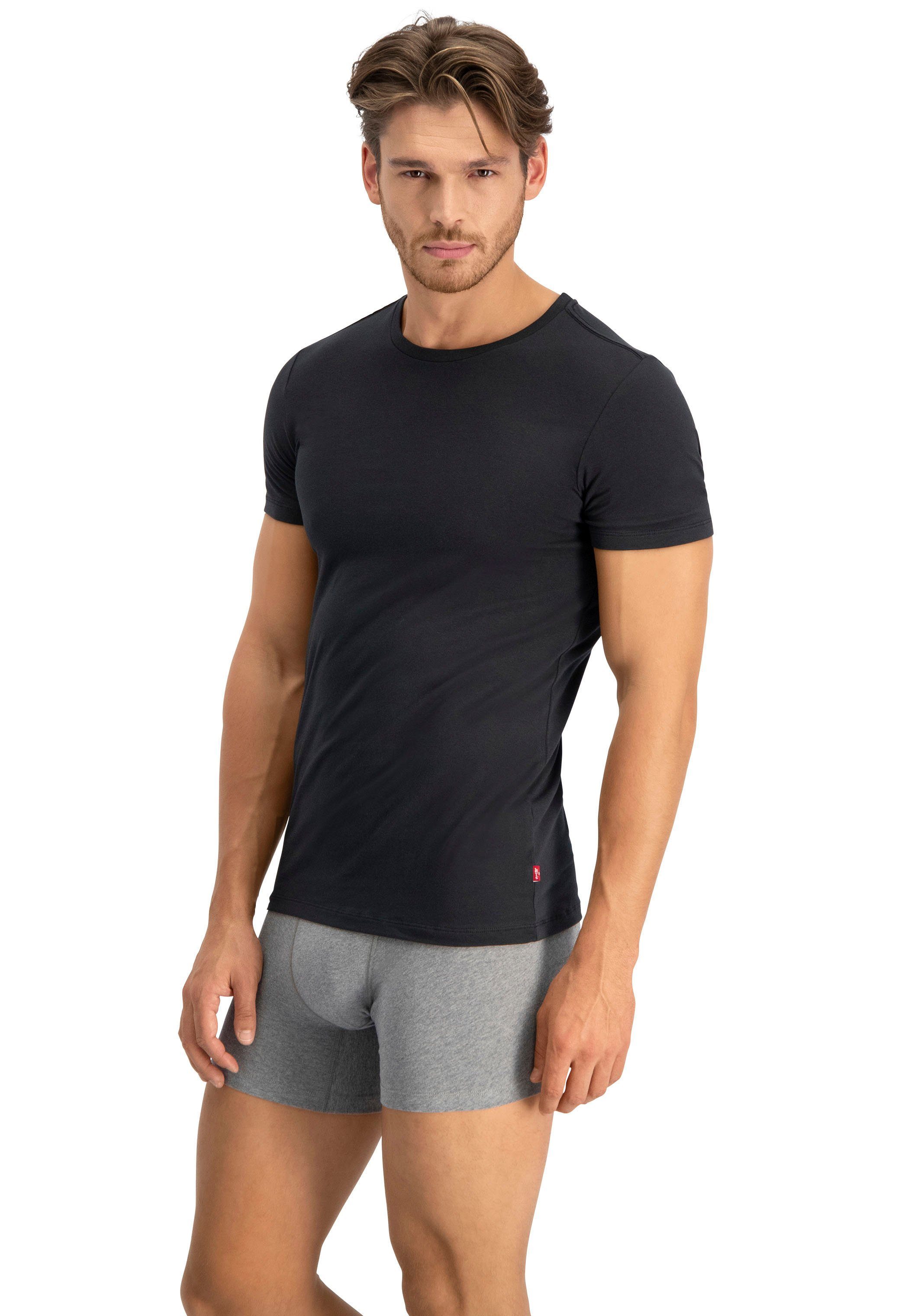 Levi's® T-shirt met brede logoband (Set van 2)