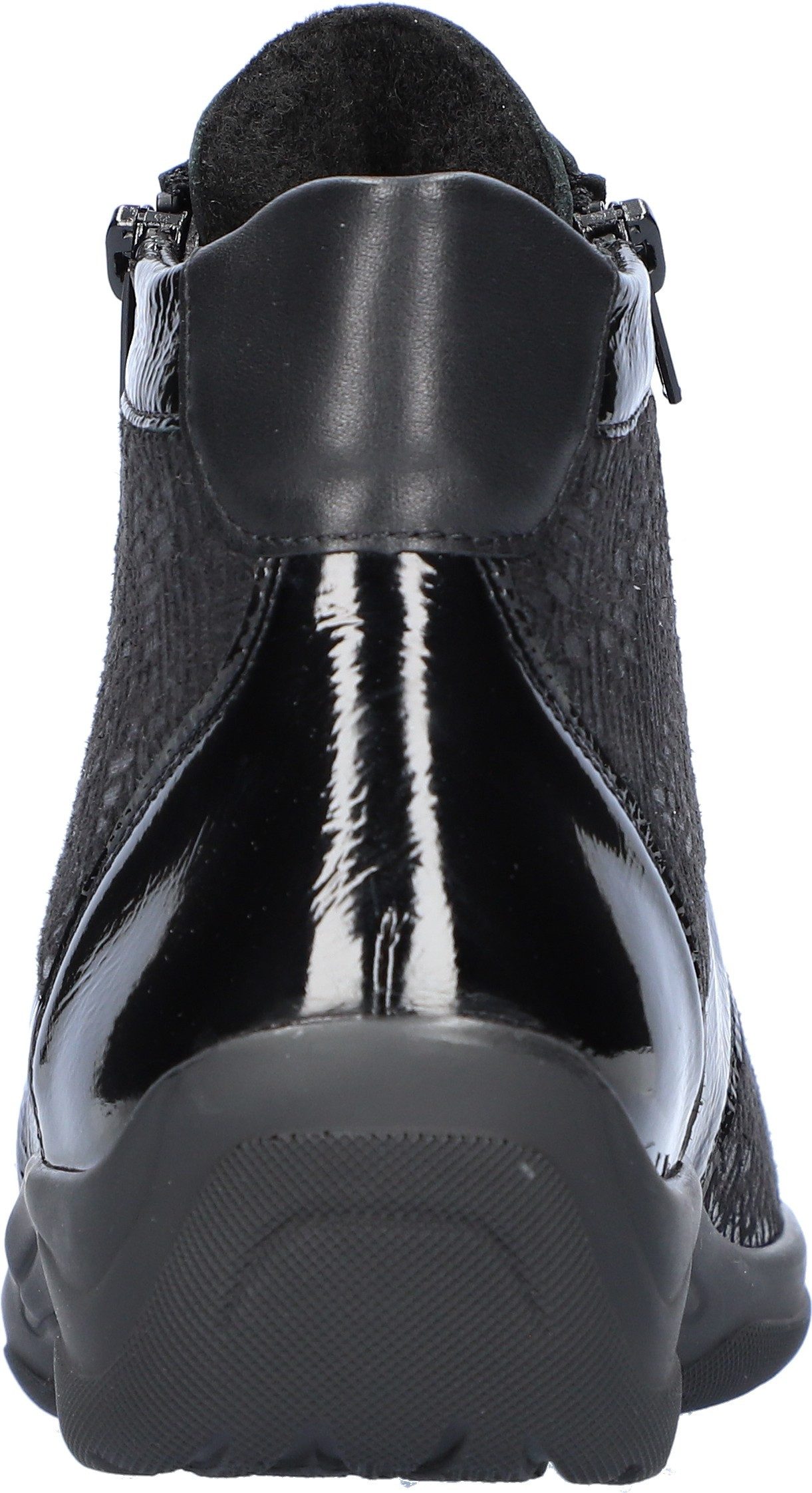 Waldläufer Veterschoenen Hesna-Soft comfortabele schoen, high-top sneaker in comfortwijdte h (=zeer breed)