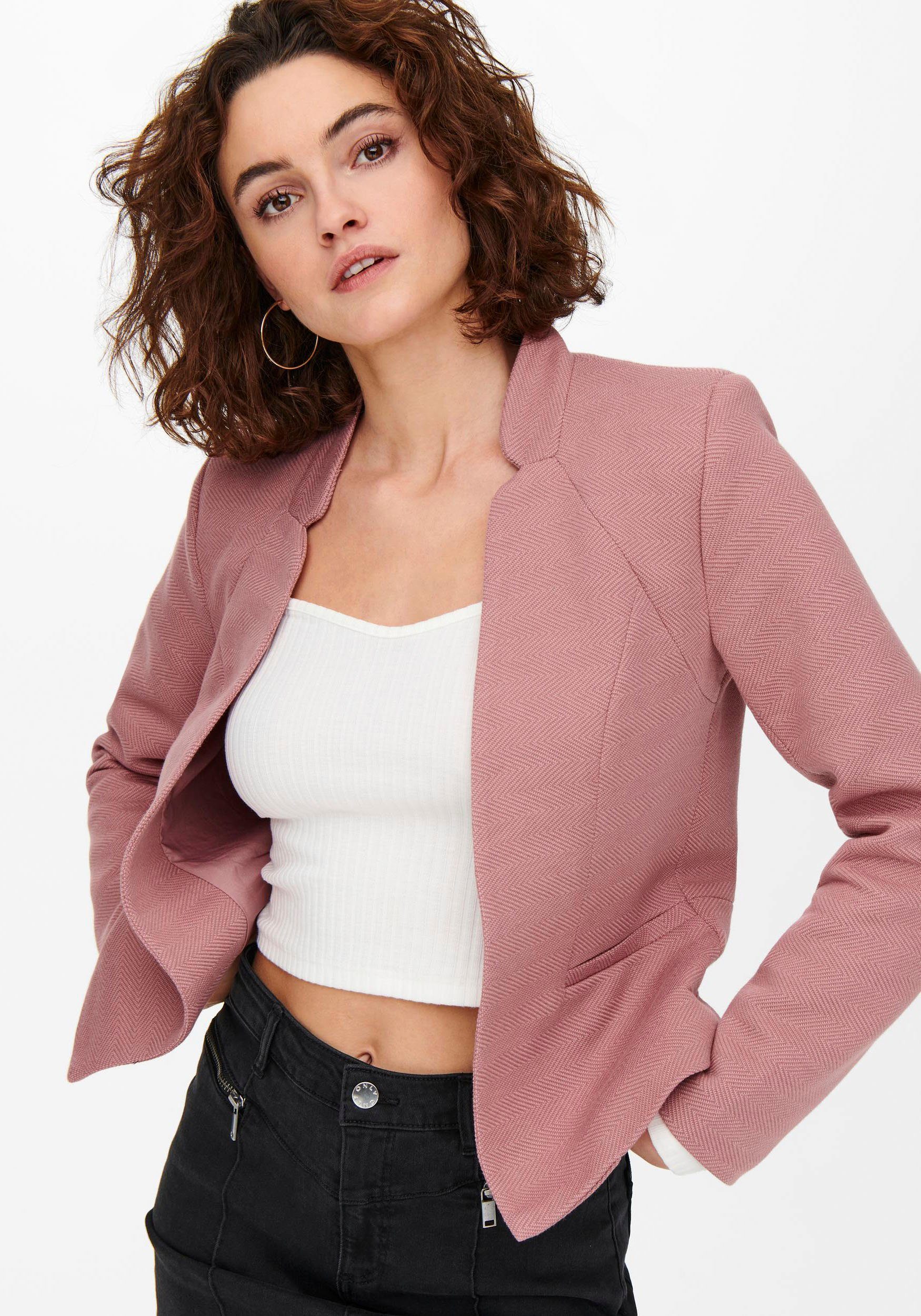 Only Korte blazer ONLADDY-LINEA L/S SHORT BLAZER CC TLR