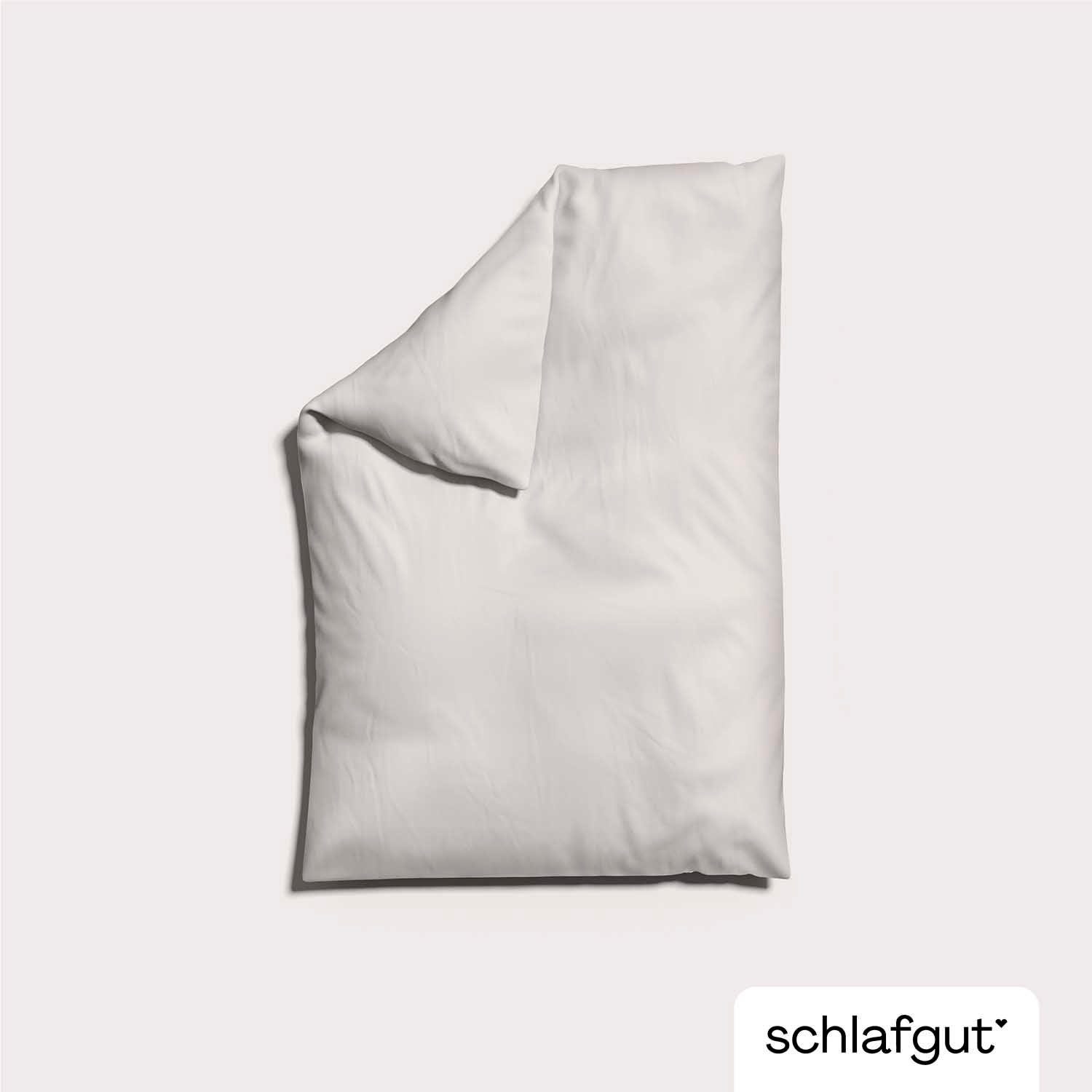 Schlafgut Dekbedovertrek Woven Satin bijzonder dicht geweven, mix & match: bijpassende kussenhoes verkrijgbaar (1 stuk)