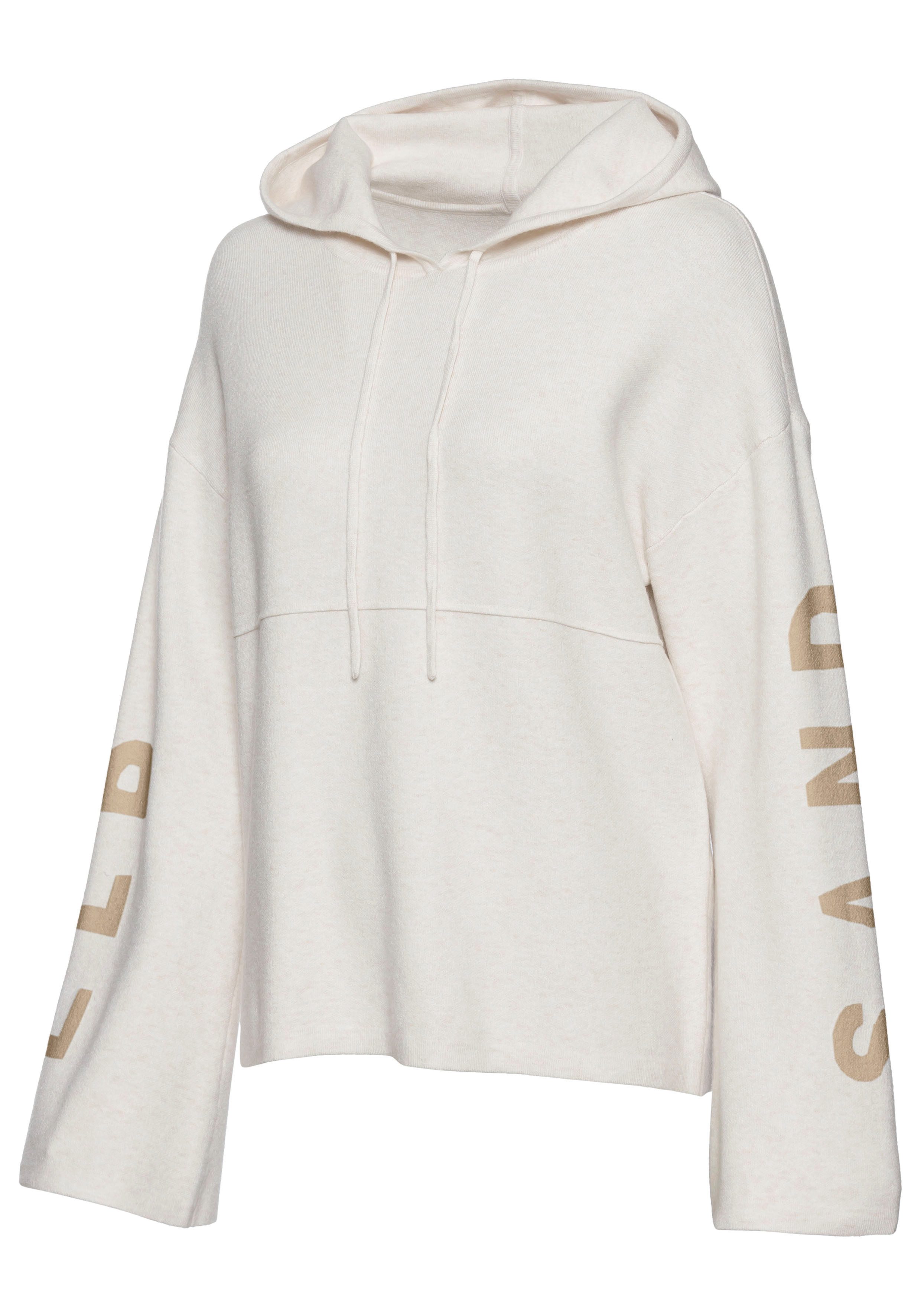 Elbsand Hoodie Gebreide trui met ingebreid logo, loungewear