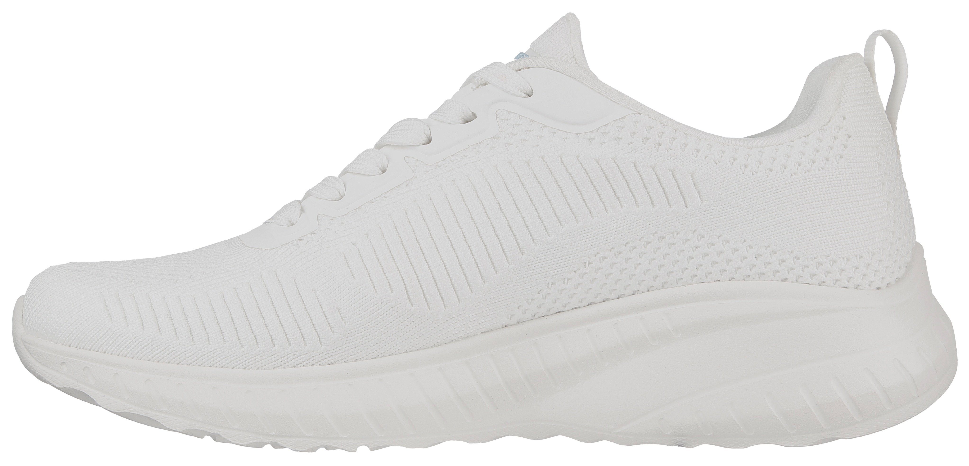 Skechers Sneakers BOBS SQUAD CHAOS FACE OFF , Vrijetijdsschoen, lage schoen, veterschoen met comfort binnenschoen
