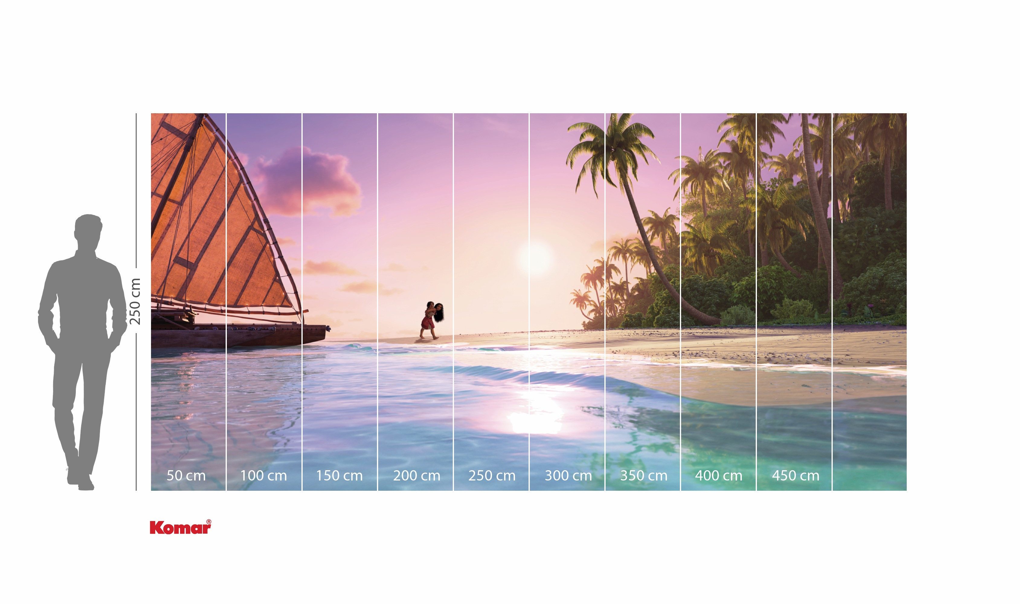 Komar Kinderbehang Disney Moana 2 Ocean Spirit (1 stuk)