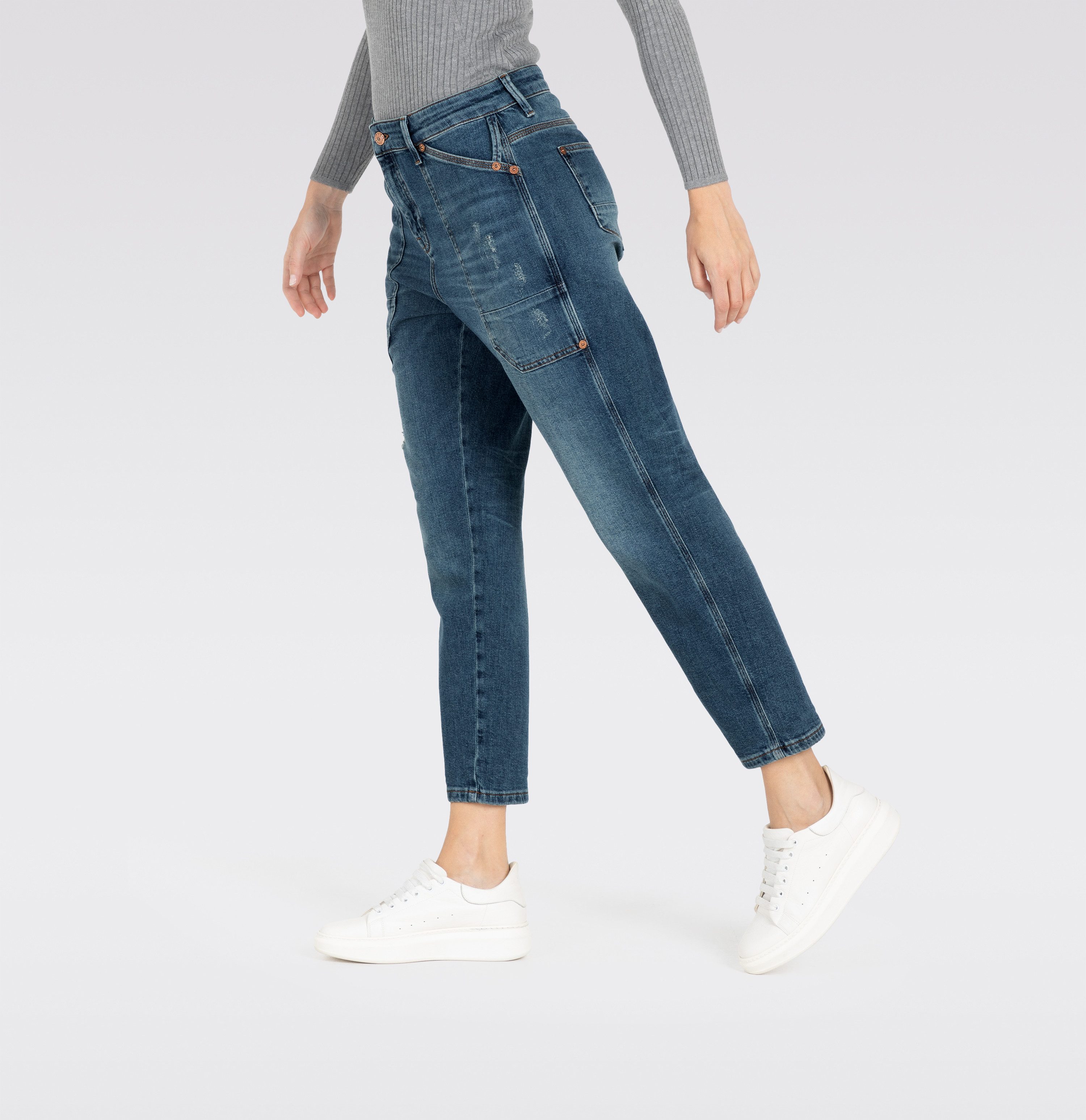 MAC 7 8 jeans Iowa met opgestikte zakken