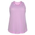 adidas functionele top designed to move dance tank top (plus size) paars