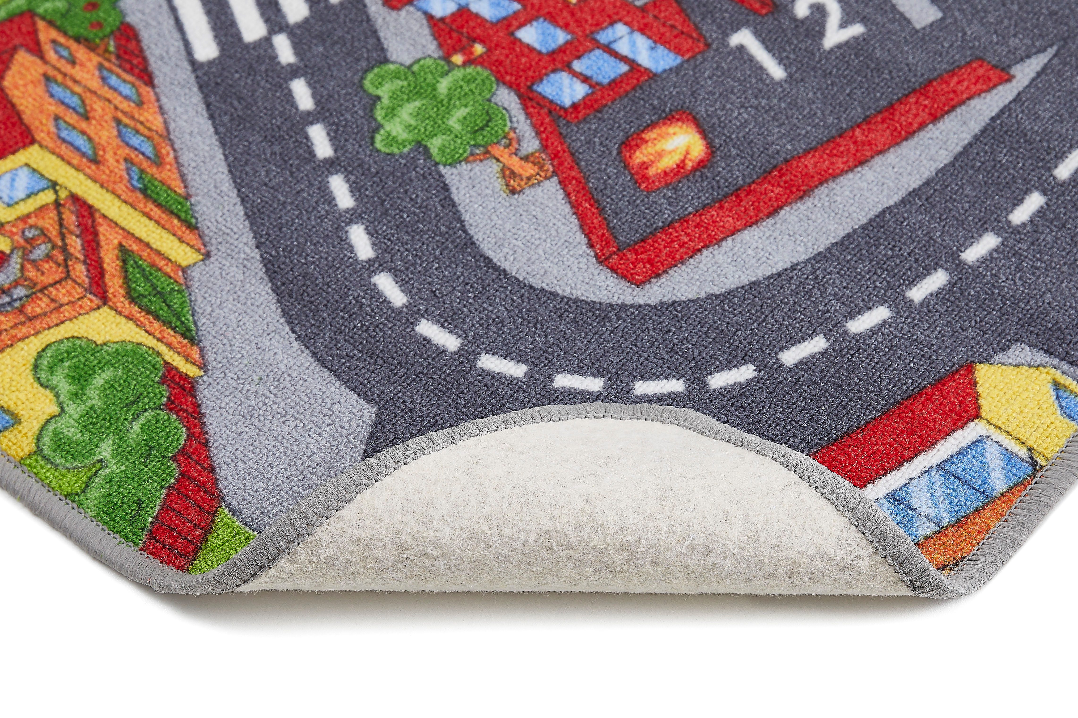 Andiamo Kindervloerkleed Straat Opslagruiming Straat speel tapijt, speciale aanbieding, voor meisjes & jongens