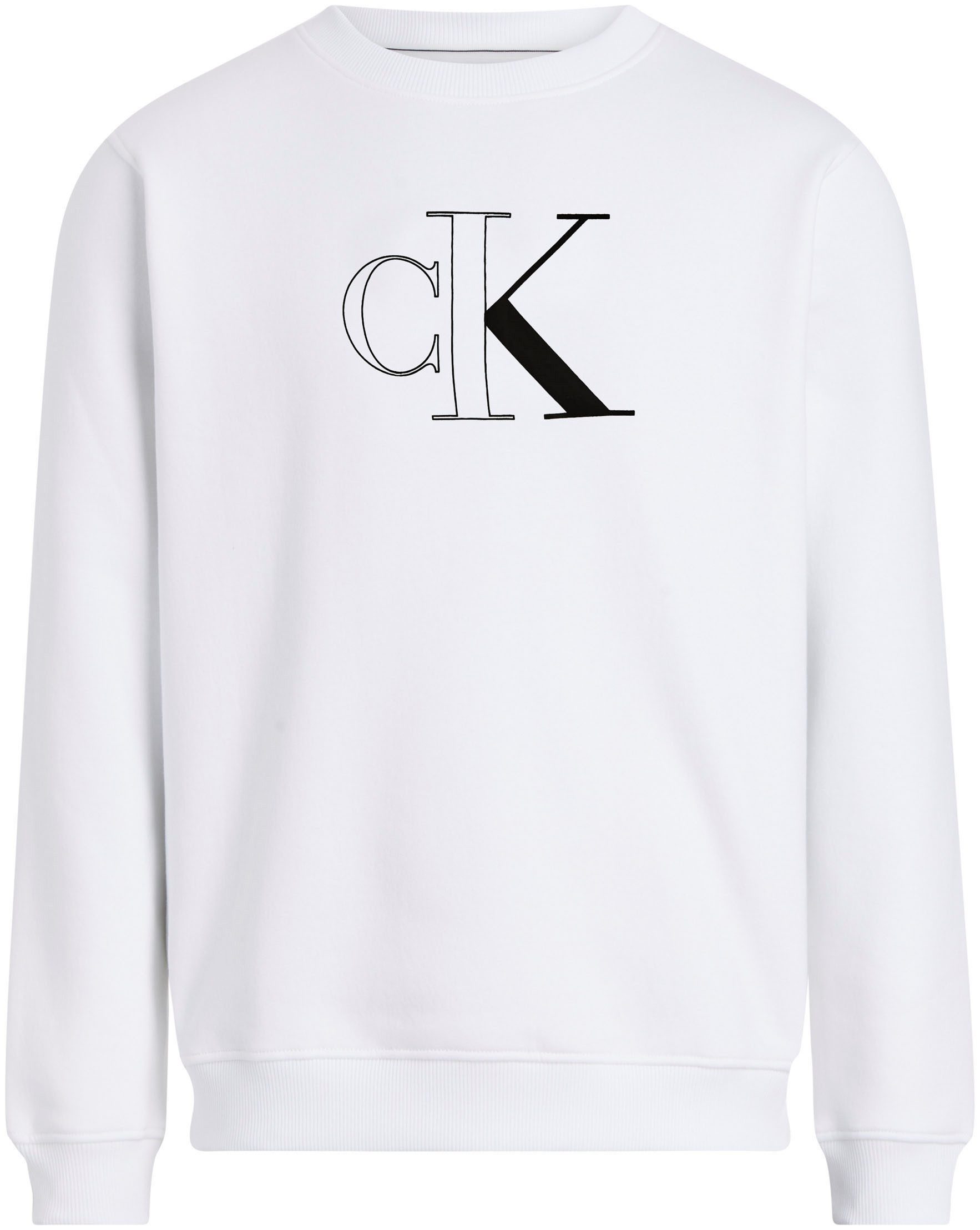 Calvin Klein Sweatshirt OUTLINE MONOLOGO CREW NECK