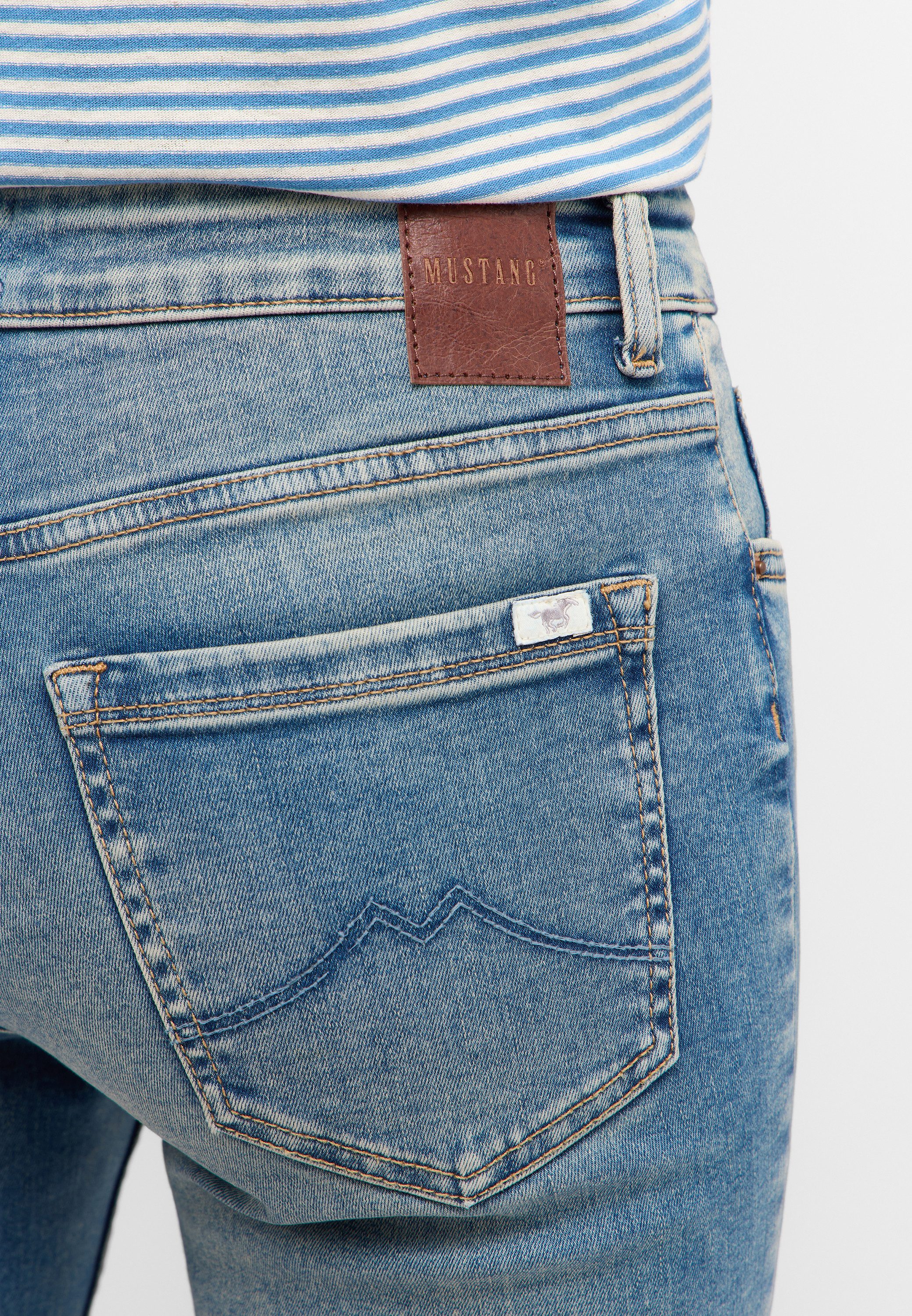 MUSTANG Bootcut jeans Dames stijl Shelby slim boot