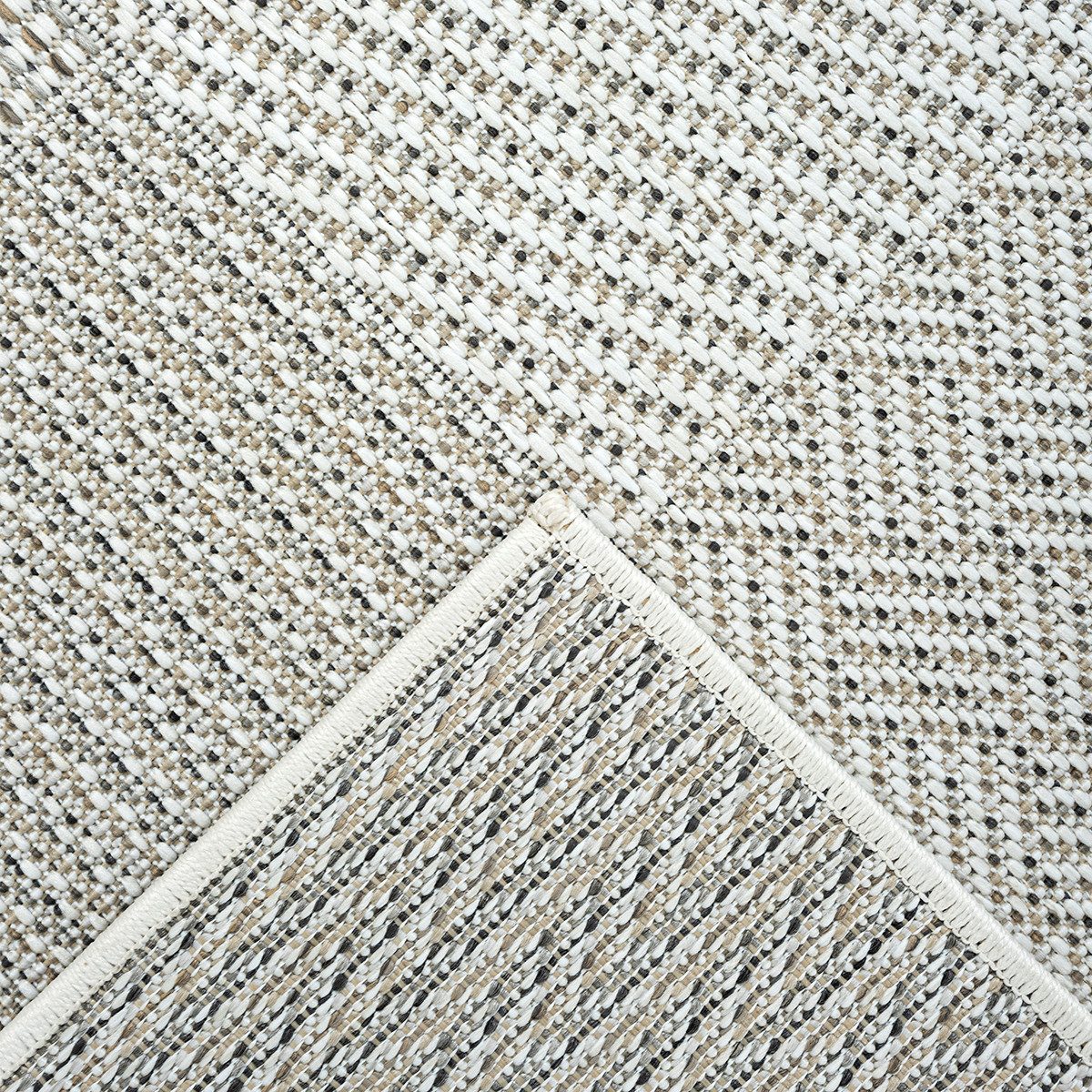 The carpet Vloerkleed Lagos moderne robuuste binnen- en buitenkleed