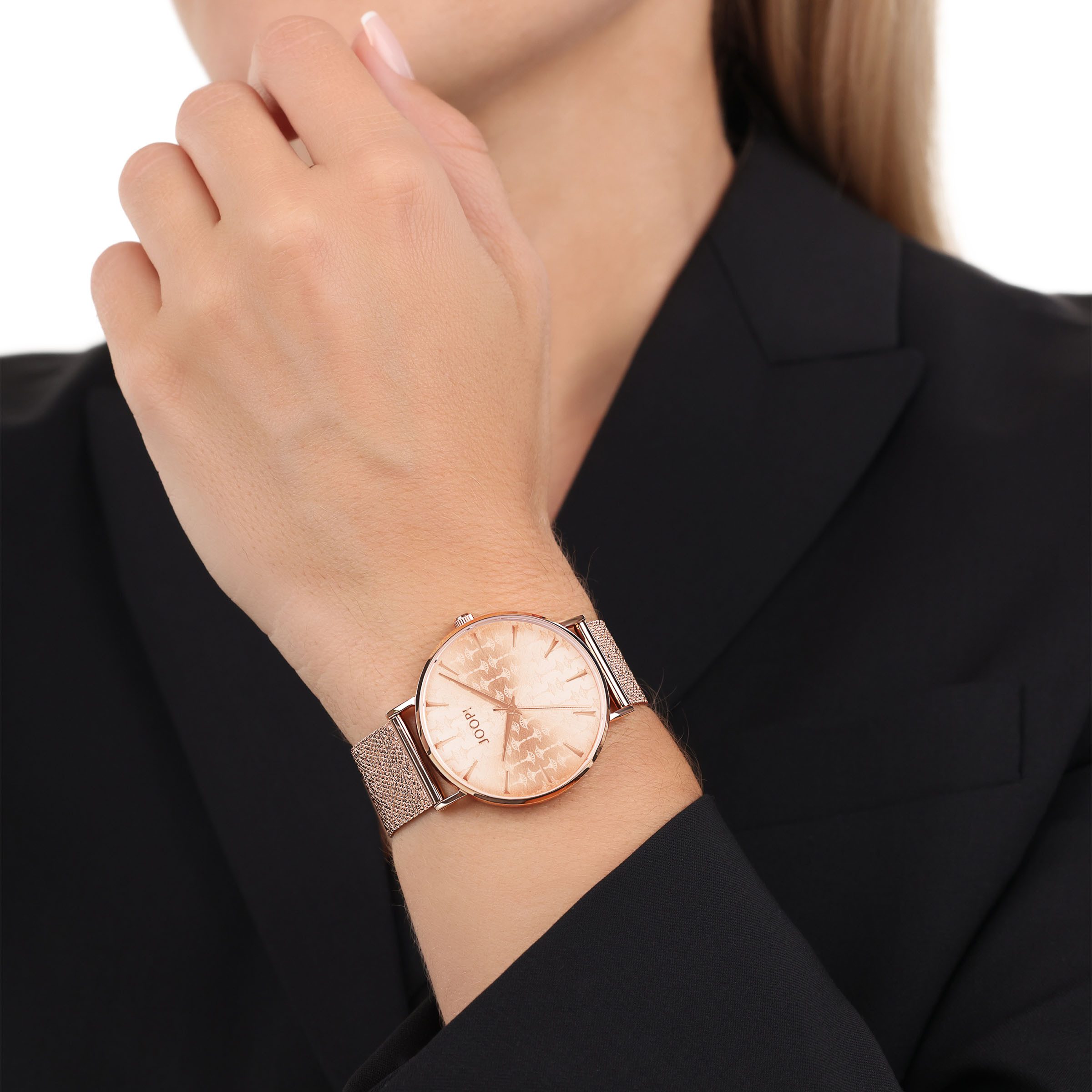 Joop! Kwartshorloge Horloge, dameshorloge, stalen armband
