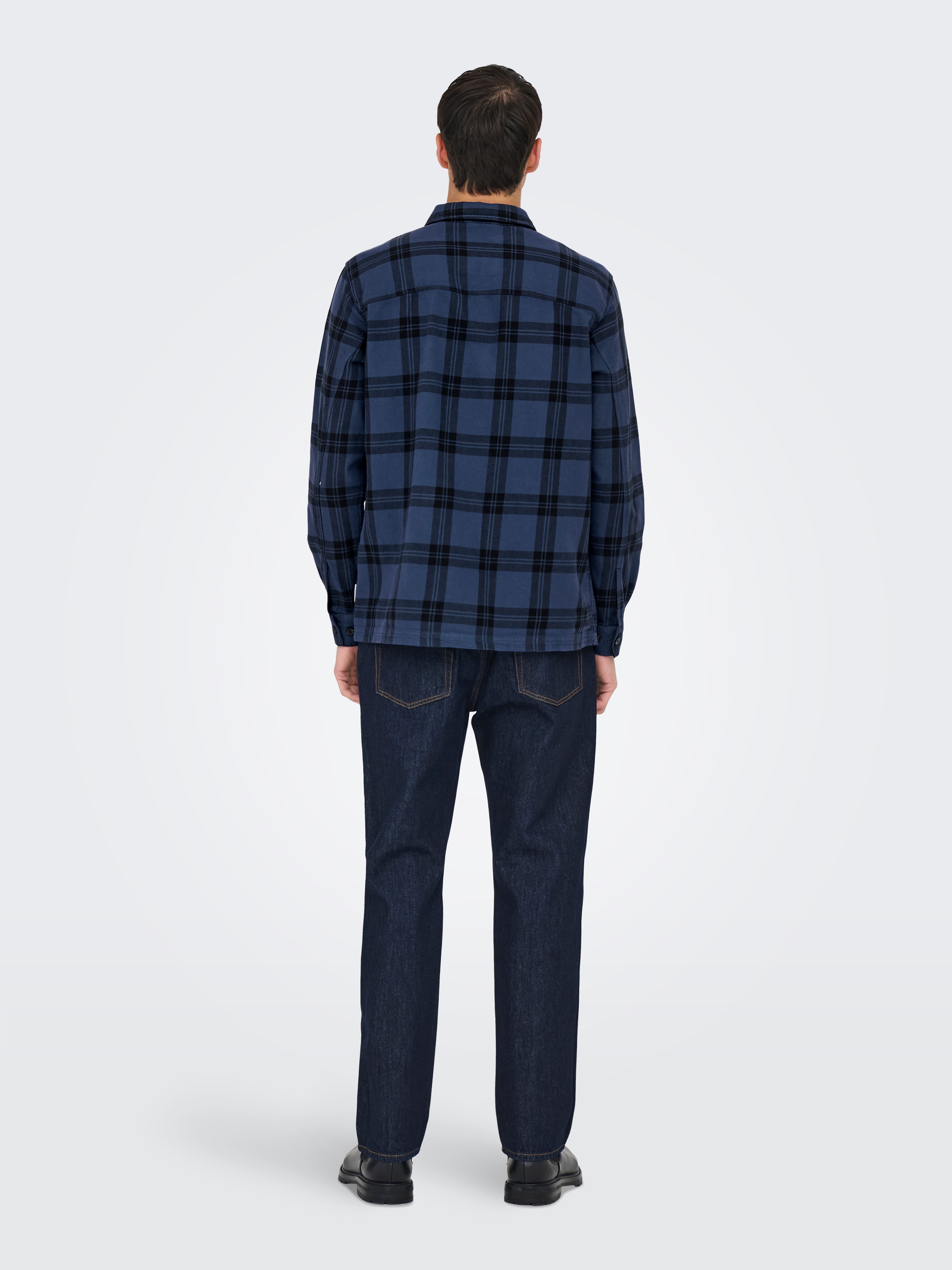 ONLY & SONS Overhemd met lange mouwen ONSOLIVER TWILL OVERDYE OVERSHIRT BF