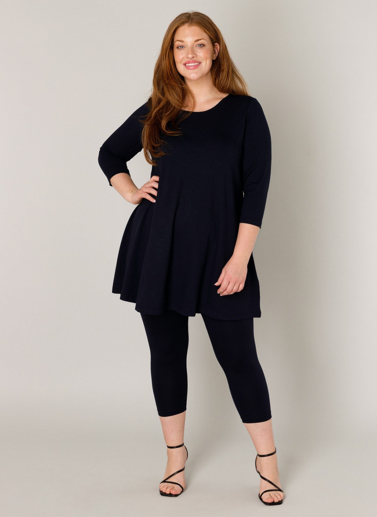 Base Level Curvy Tuniekshirt ARIA