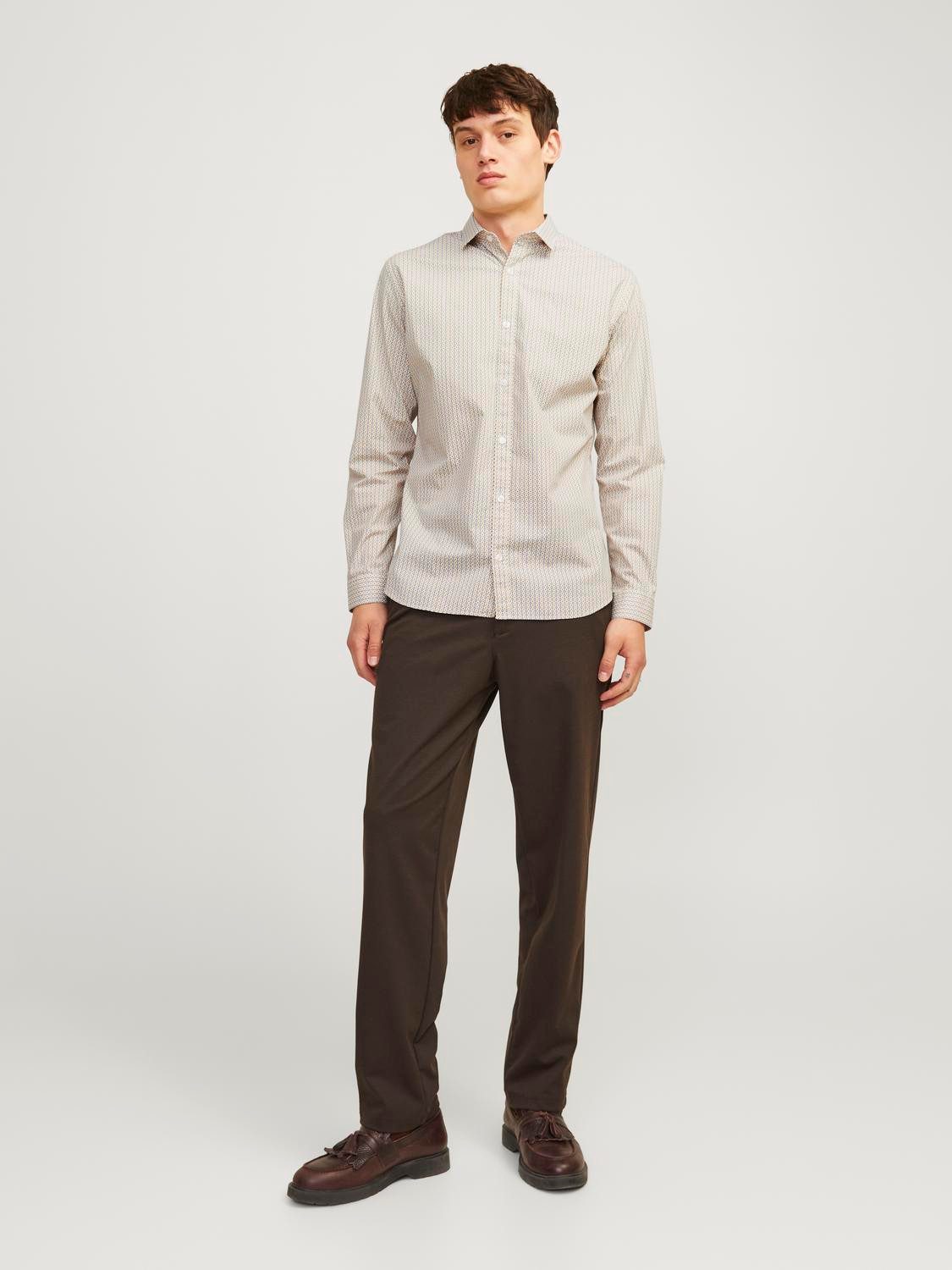 Jack & Jones Overhemd met lange mouwen JPRBLABLACKPOOL STRETCH LS SHIRT SN