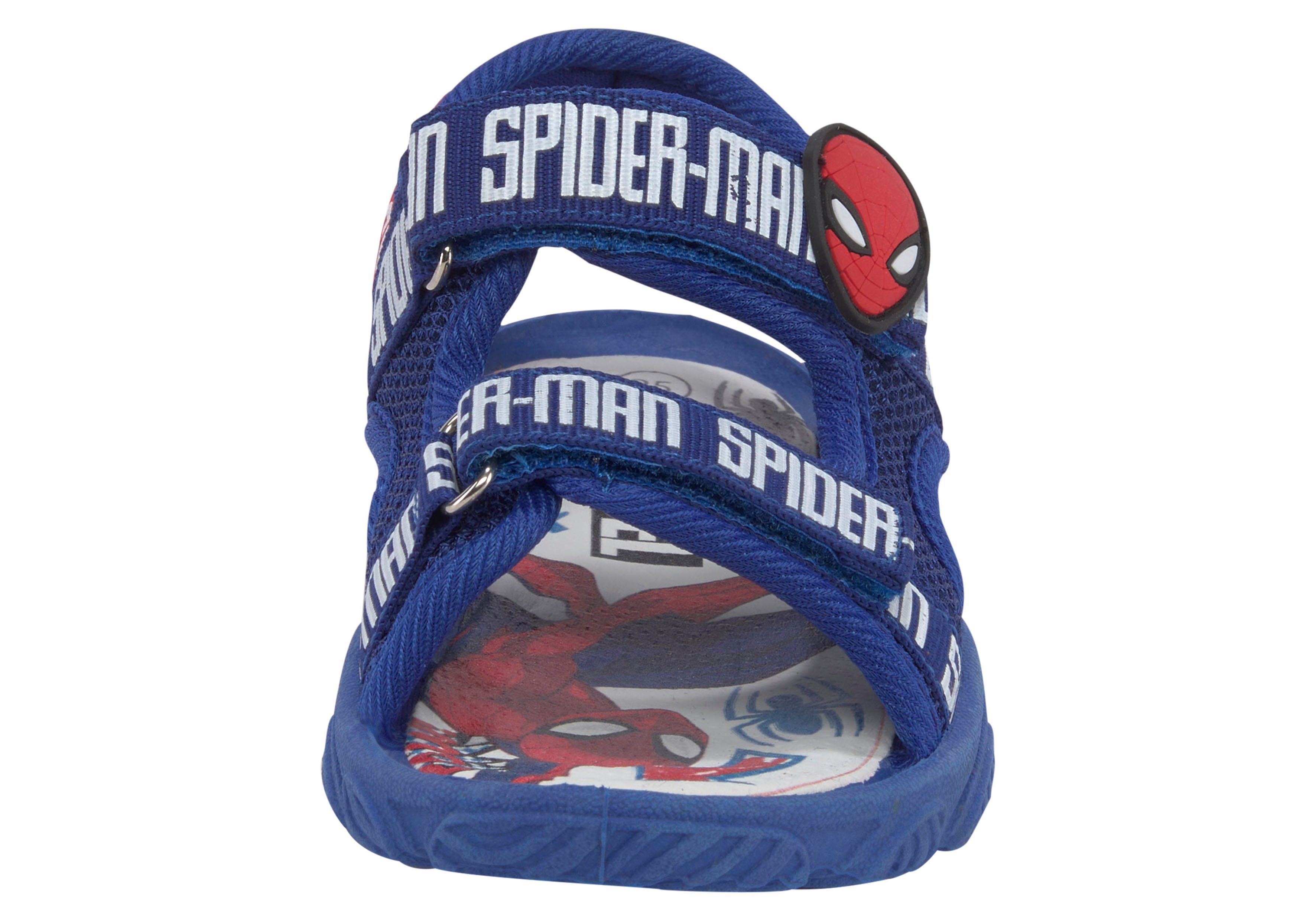 Disney Sandalen Spiderman met coole knipperfunctie en klittenbandsluitingen